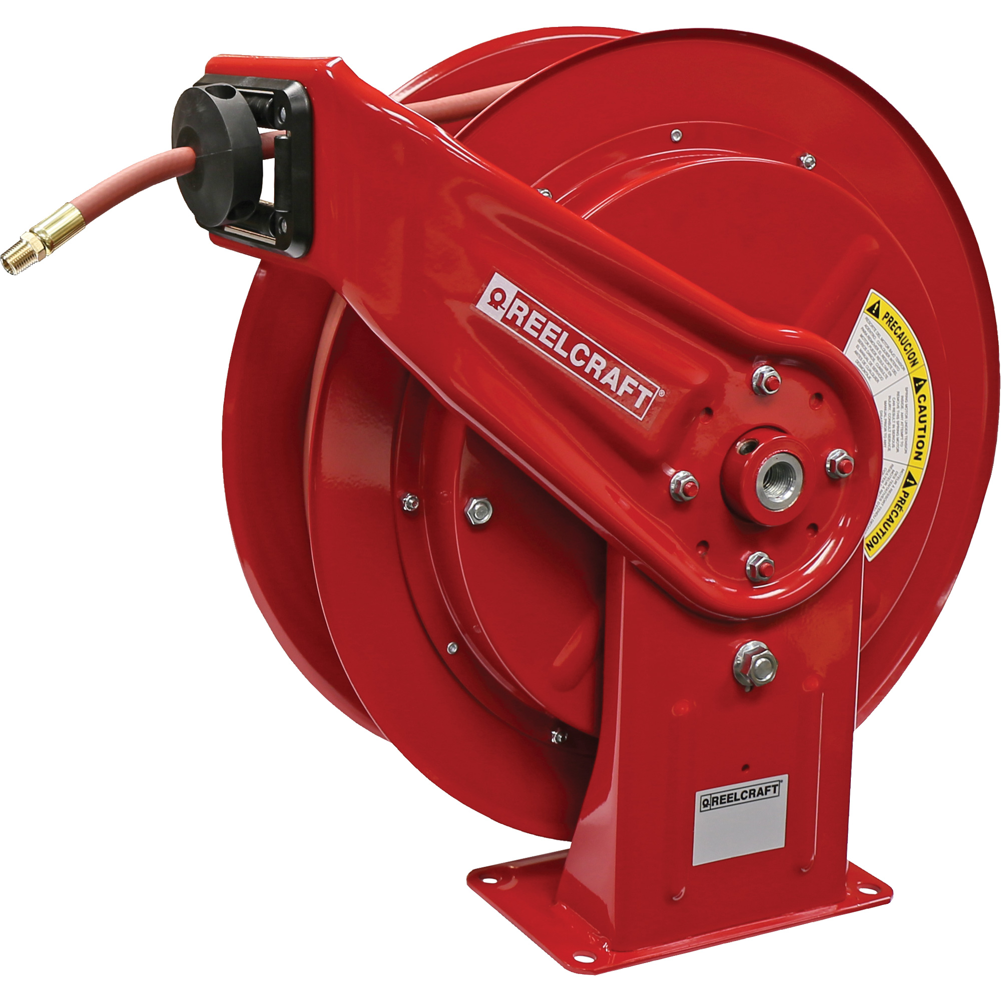 Dévidoir de tuyau mobile HD70000, Air/Eau, 1/2" x 75', Tuyau simple, 300 psi