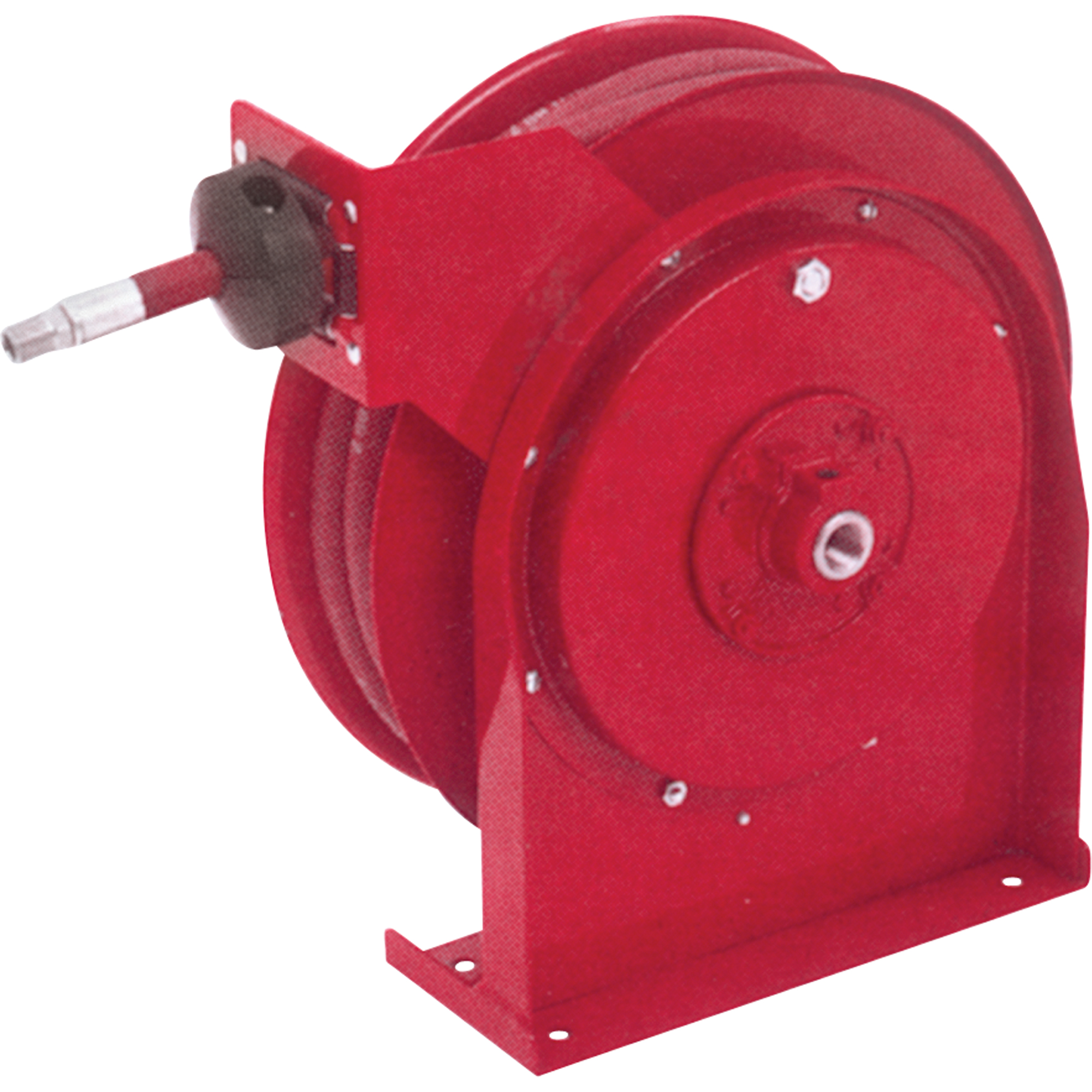 Dévidoirs de tuyaux, Air/Eau, 3/8" x 25', Tuyau simple, 300 psi