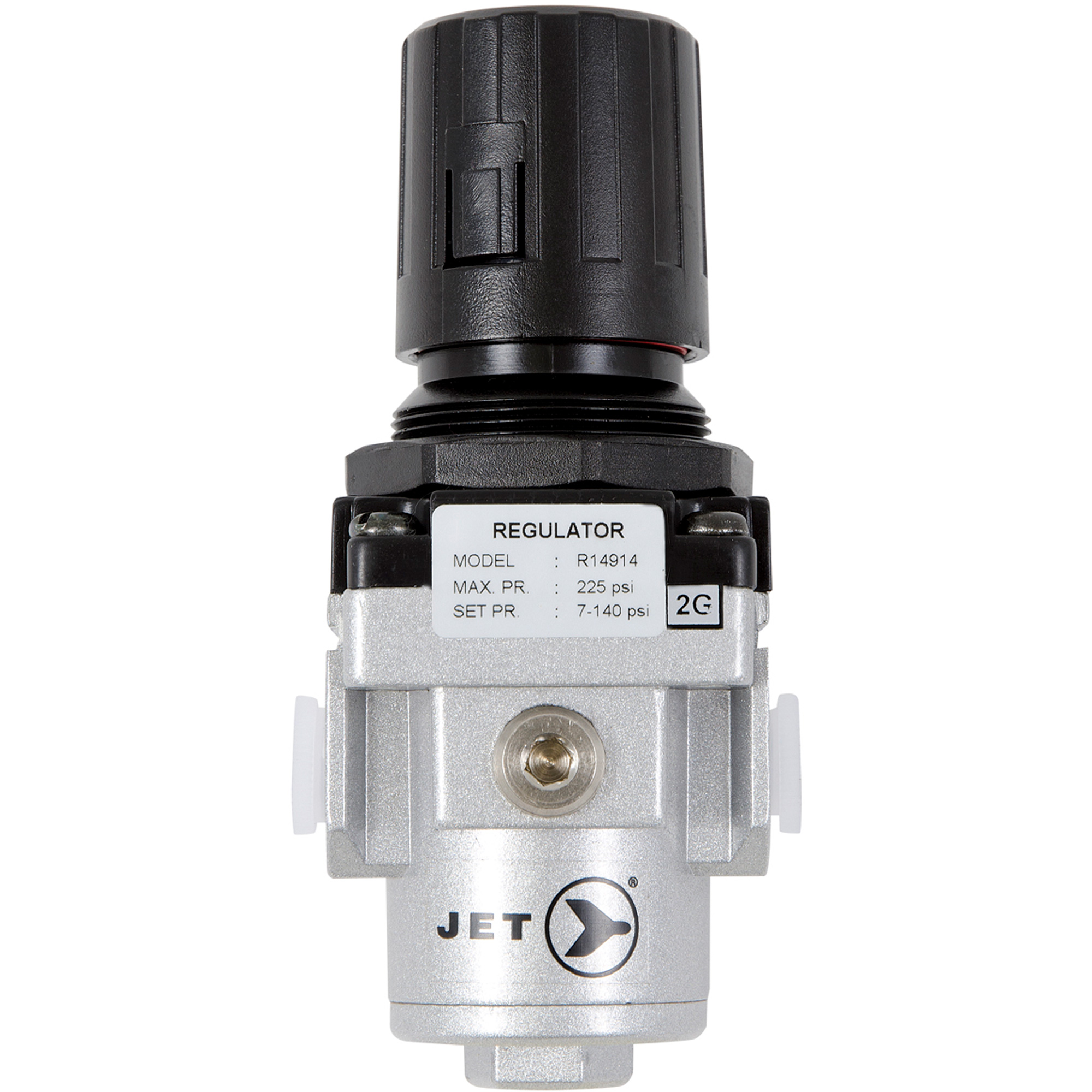 Régulateur de débit d’air intermédiaire, 1/4", PSI max. de 220