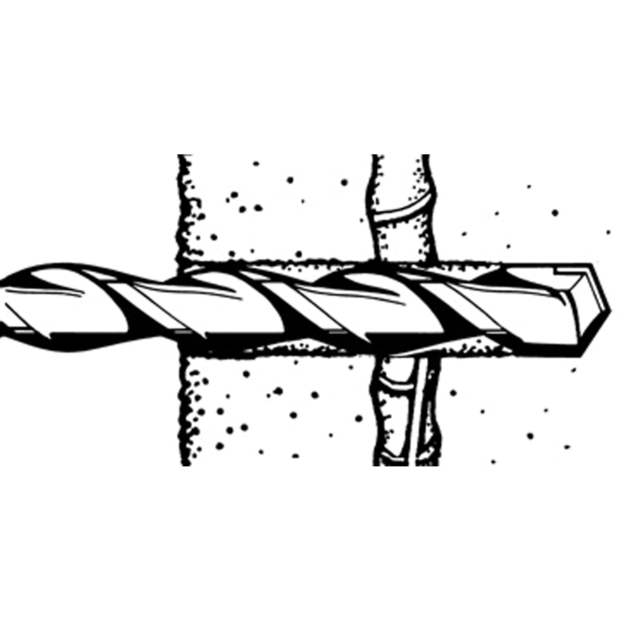 Coupe-barres d'armature rotatifs, 3/8", Tige SDS-Plus, Carbure – Image 5