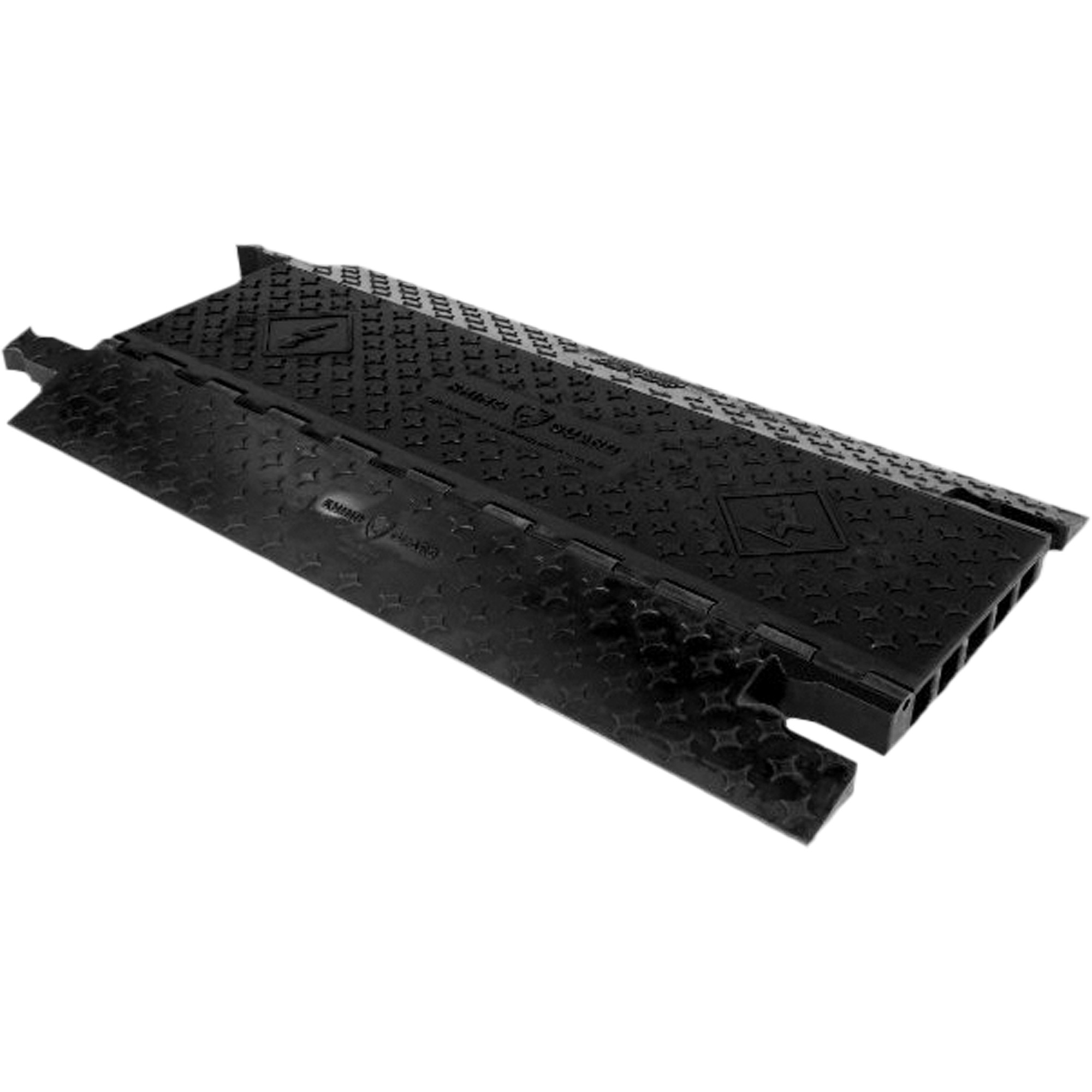 Protecteur de câbles, 5 canaux, 36" lo x 19,8" la x 2" h