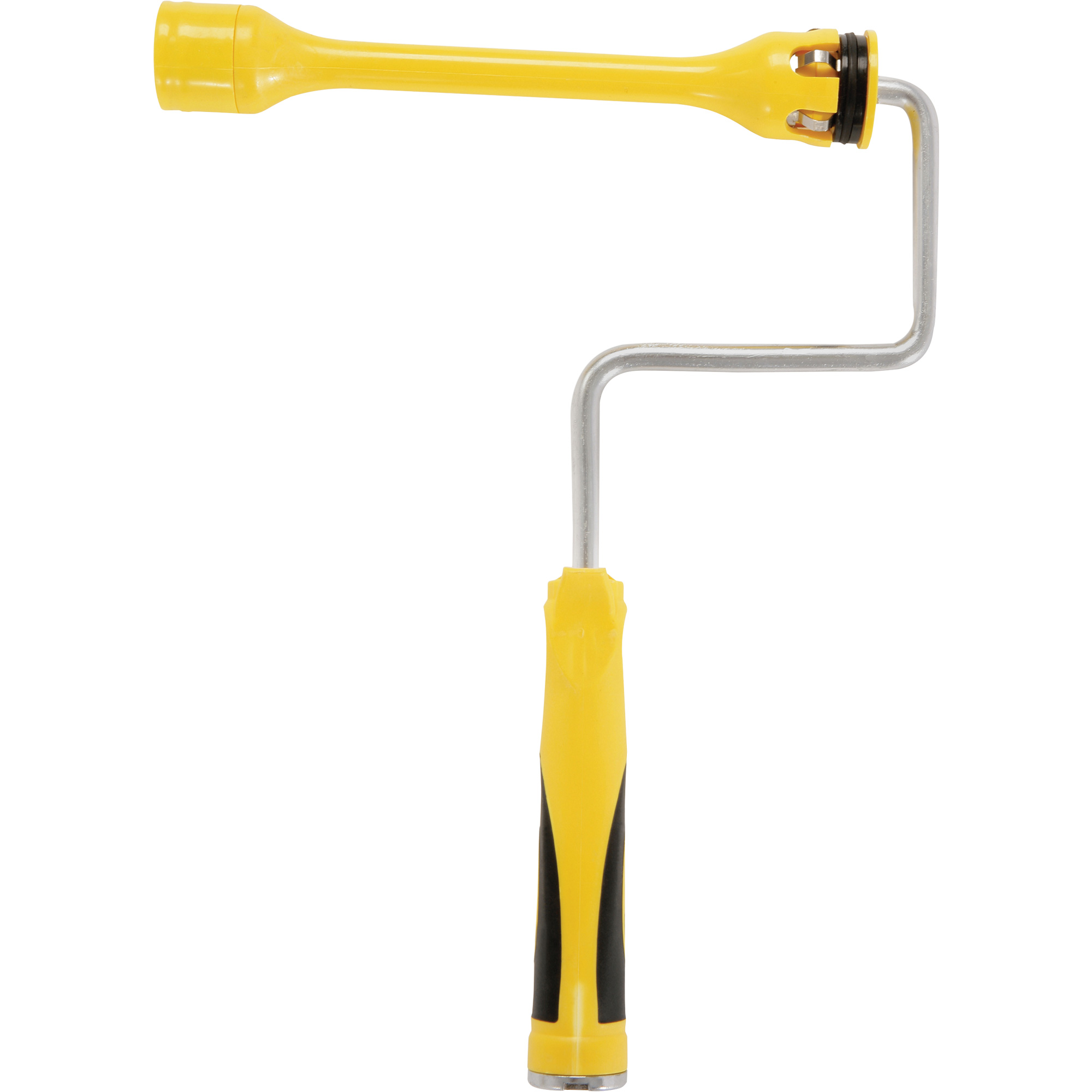 Armature de rouleau ergonomique à manche souple
