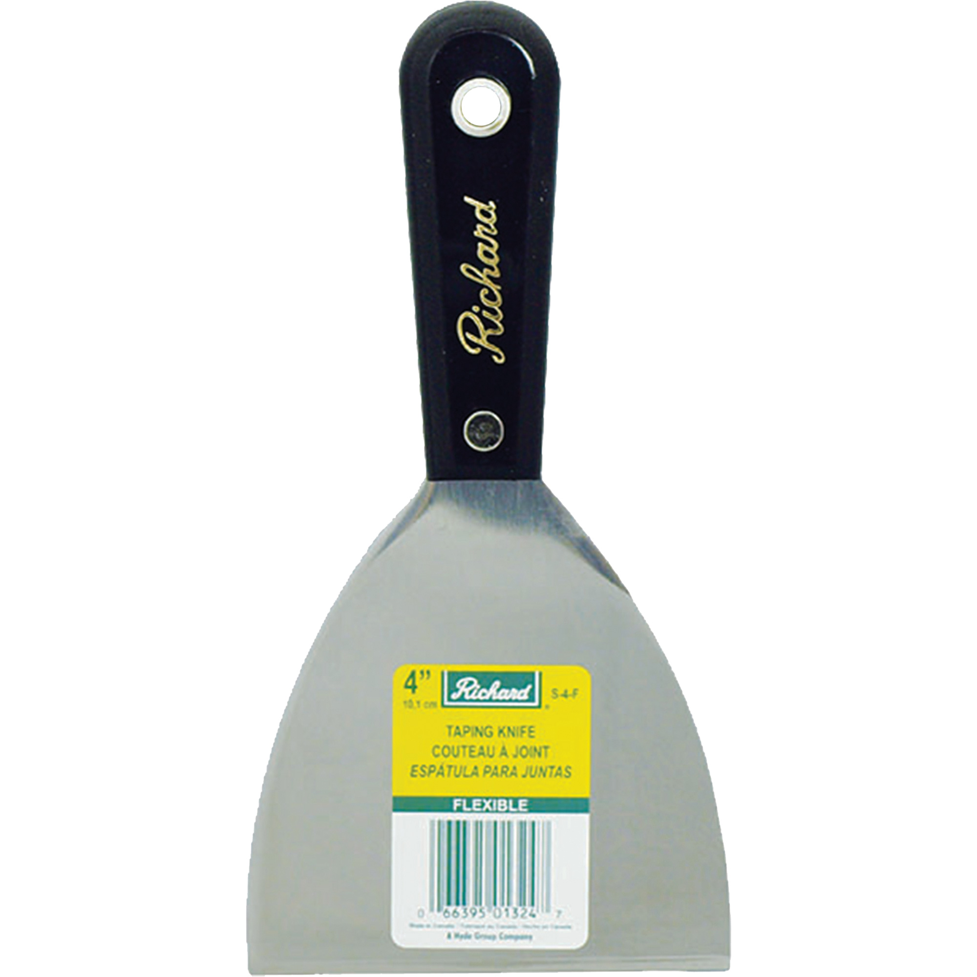 Couteau à galon sur joint flexible de série Pro, 4", Lame en Acier à haute teneur en carbone