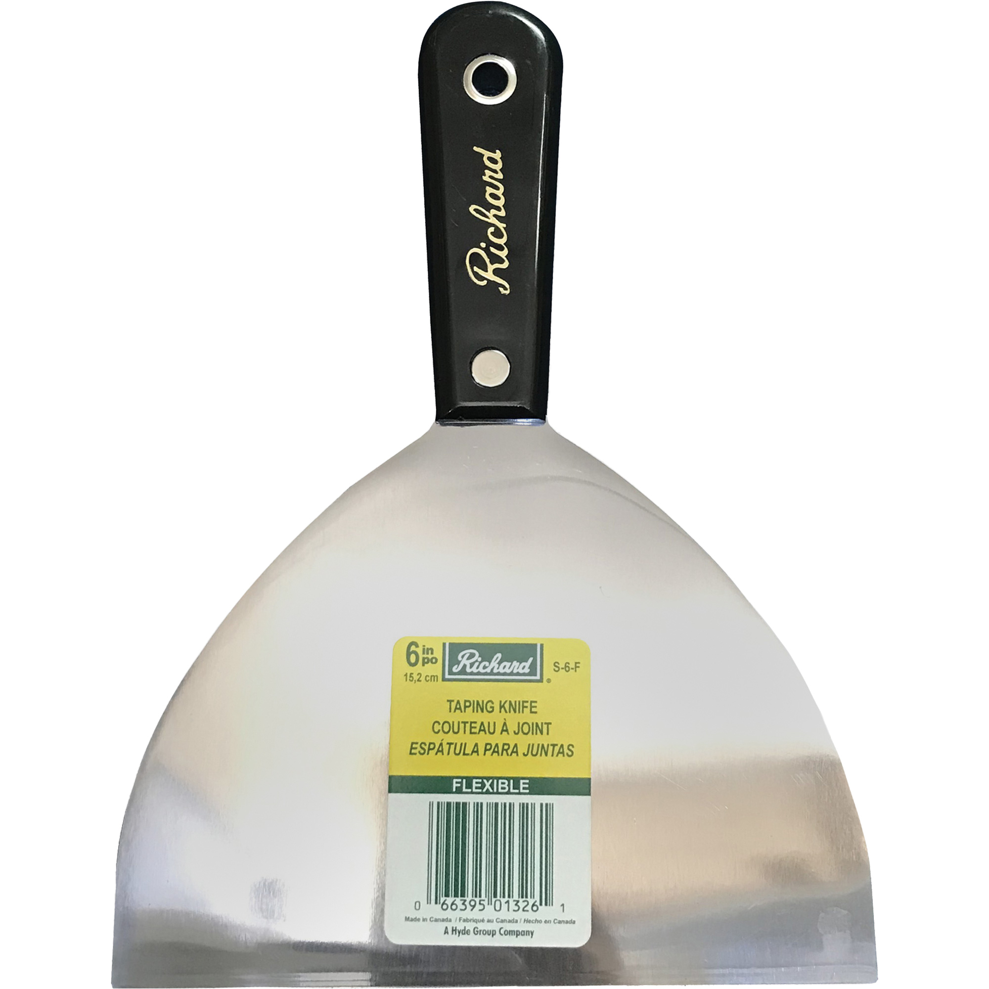 Couteau à galon sur joint flexible de série Pro, 6", Lame en Acier à haute teneur en carbone