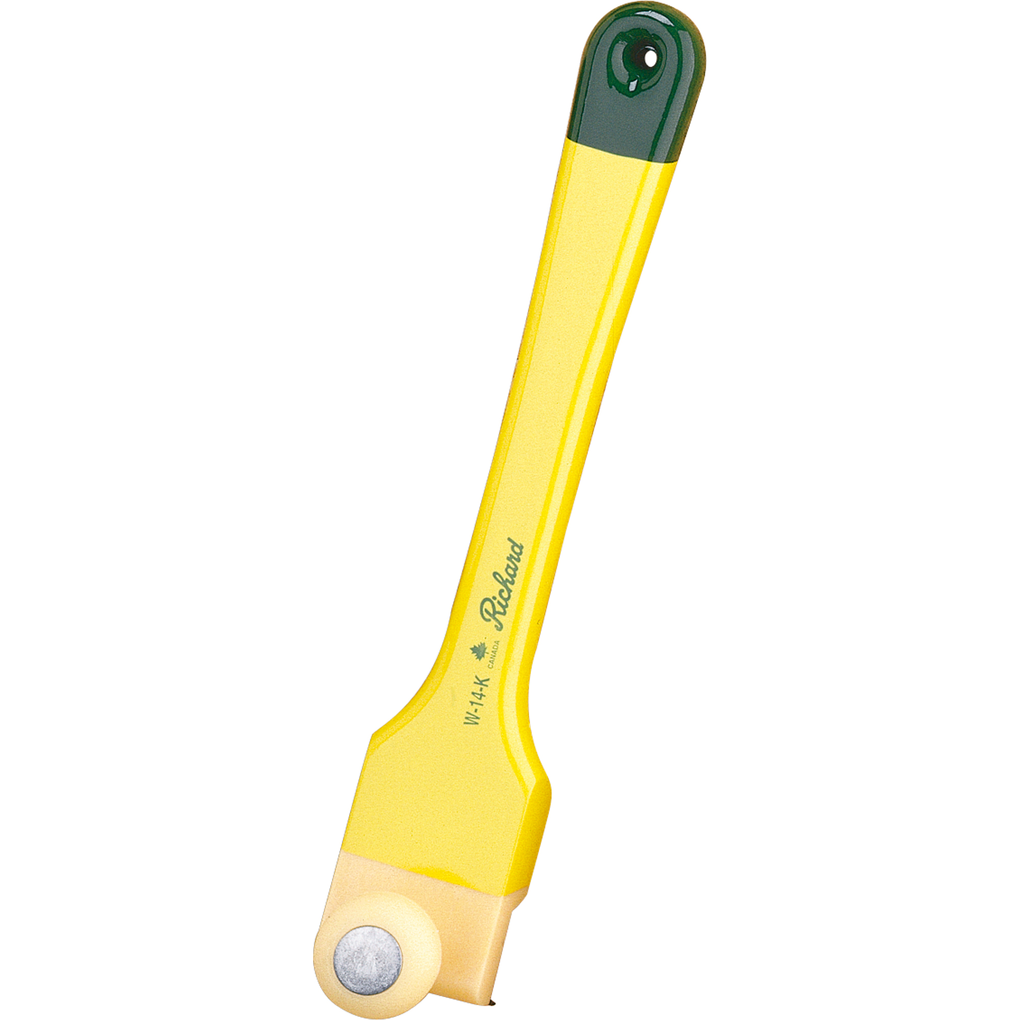 Grattoir à bois avec bouton, Lame Acier à haute teneur en carbone, Largeur 2-1/2", Manche Polypropylène