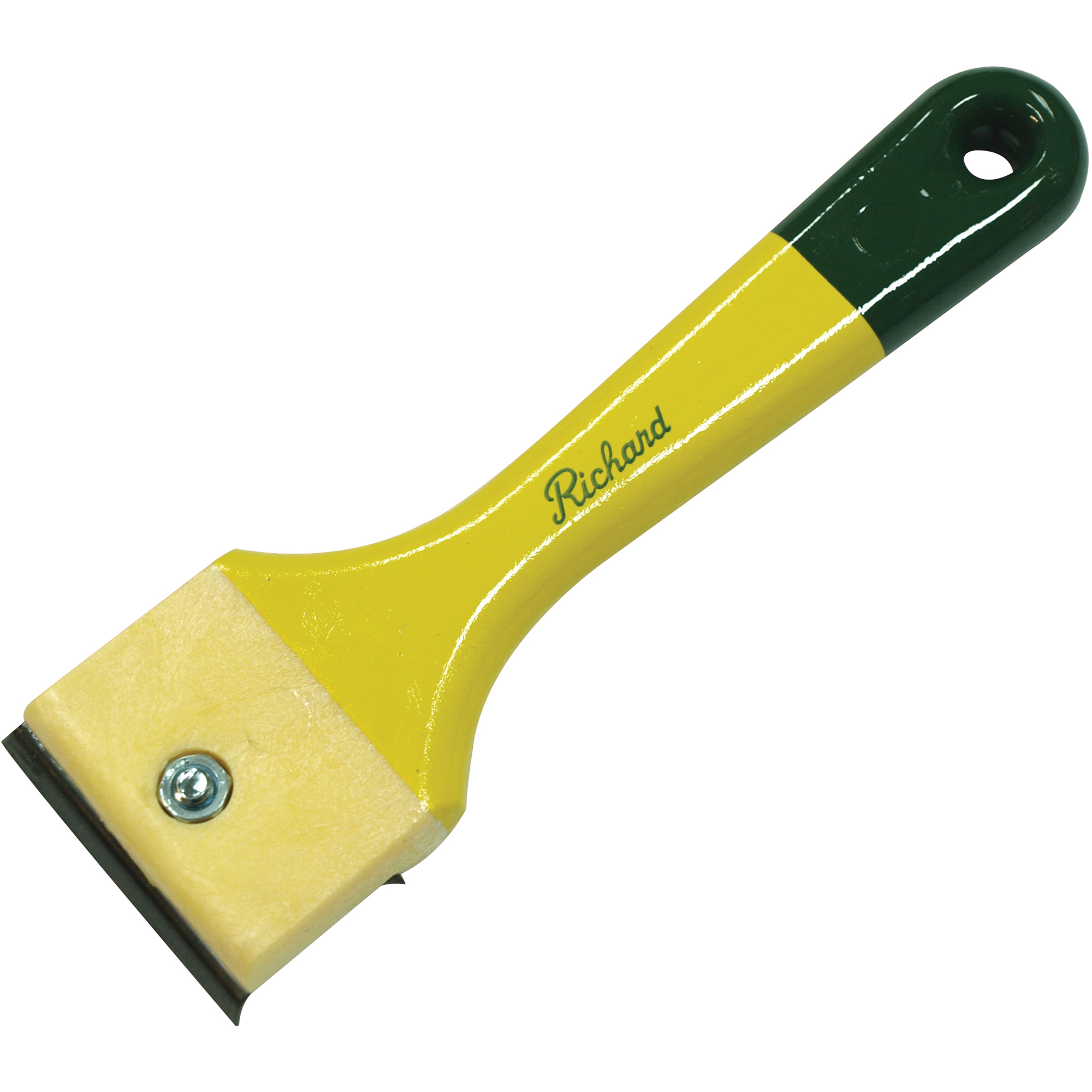 Grattoir à bois, Lame Acier à haute teneur en carbone, Largeur 2-1/2", Manche Polypropylène