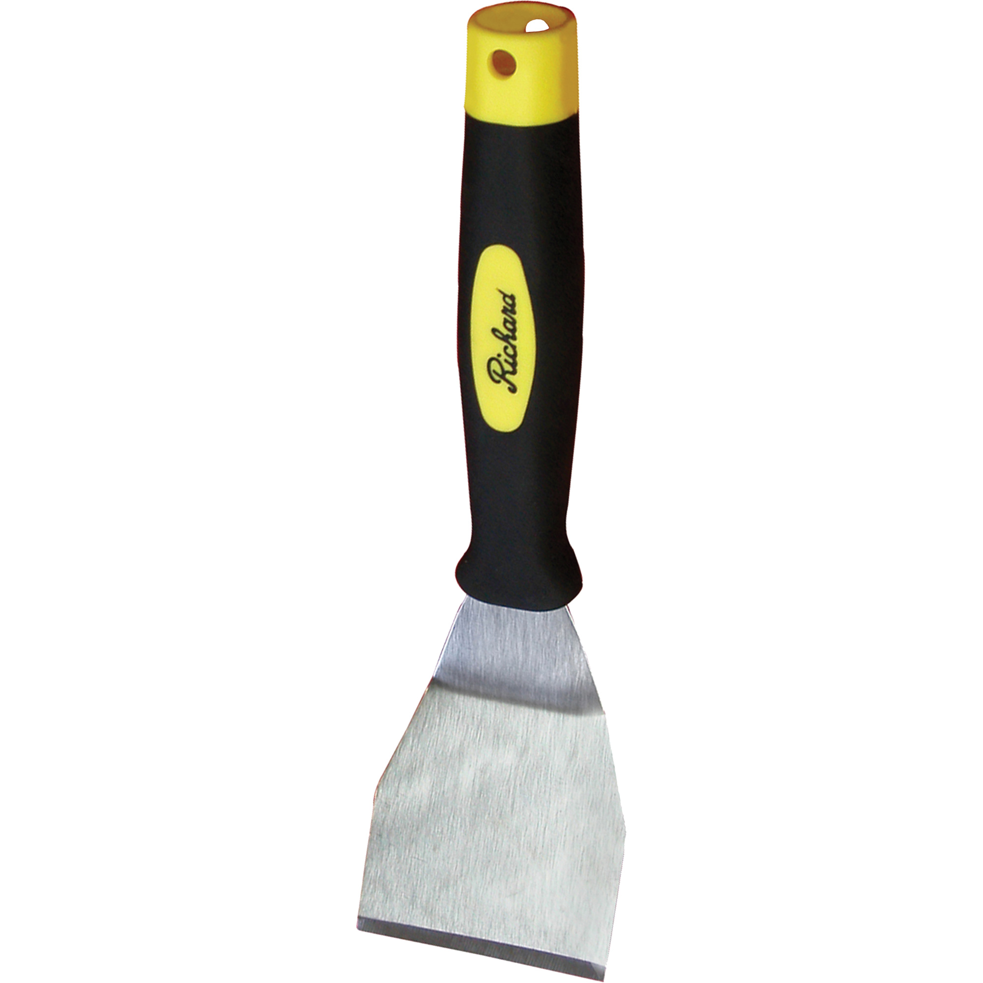 Racloir recourbé, Lame Acier au carbone, Largeur 6", Manche Plastique