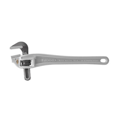 Clé à griffe coudée, Cap des mâchoires 2", Longueur 14"