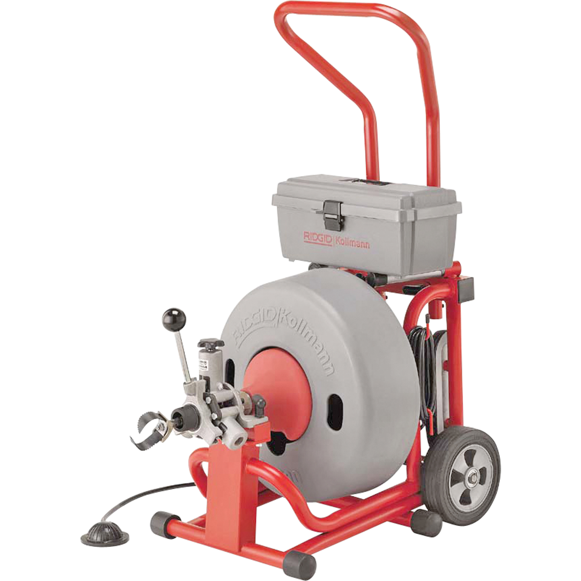 Machine à tambour no K-6200 avec câble no C-24-IW, Électrique, 5/8" x 100'