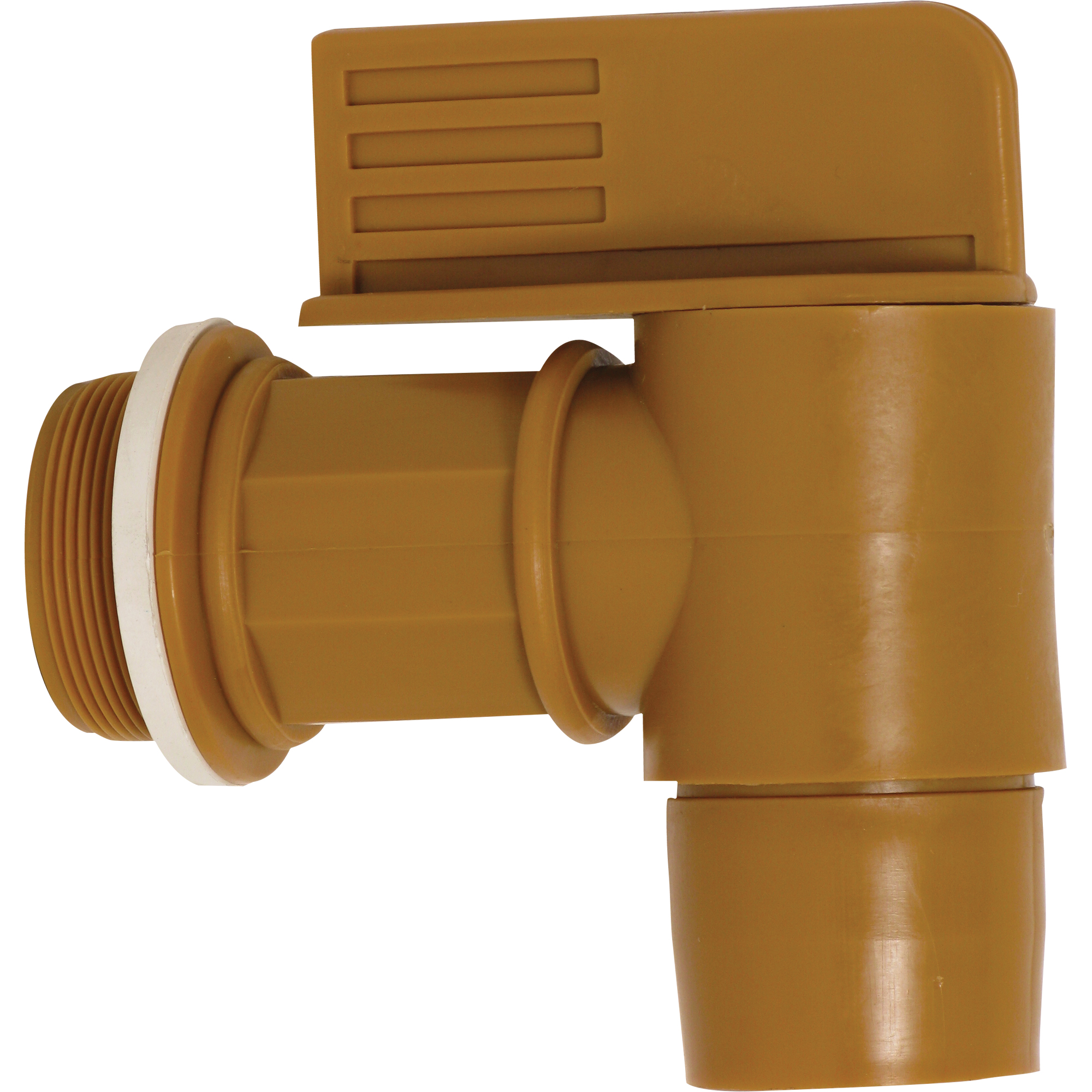 Robinet pour baril à fermeture manuelle Flo-KingMD, Polyéthylène, NPT de 2"