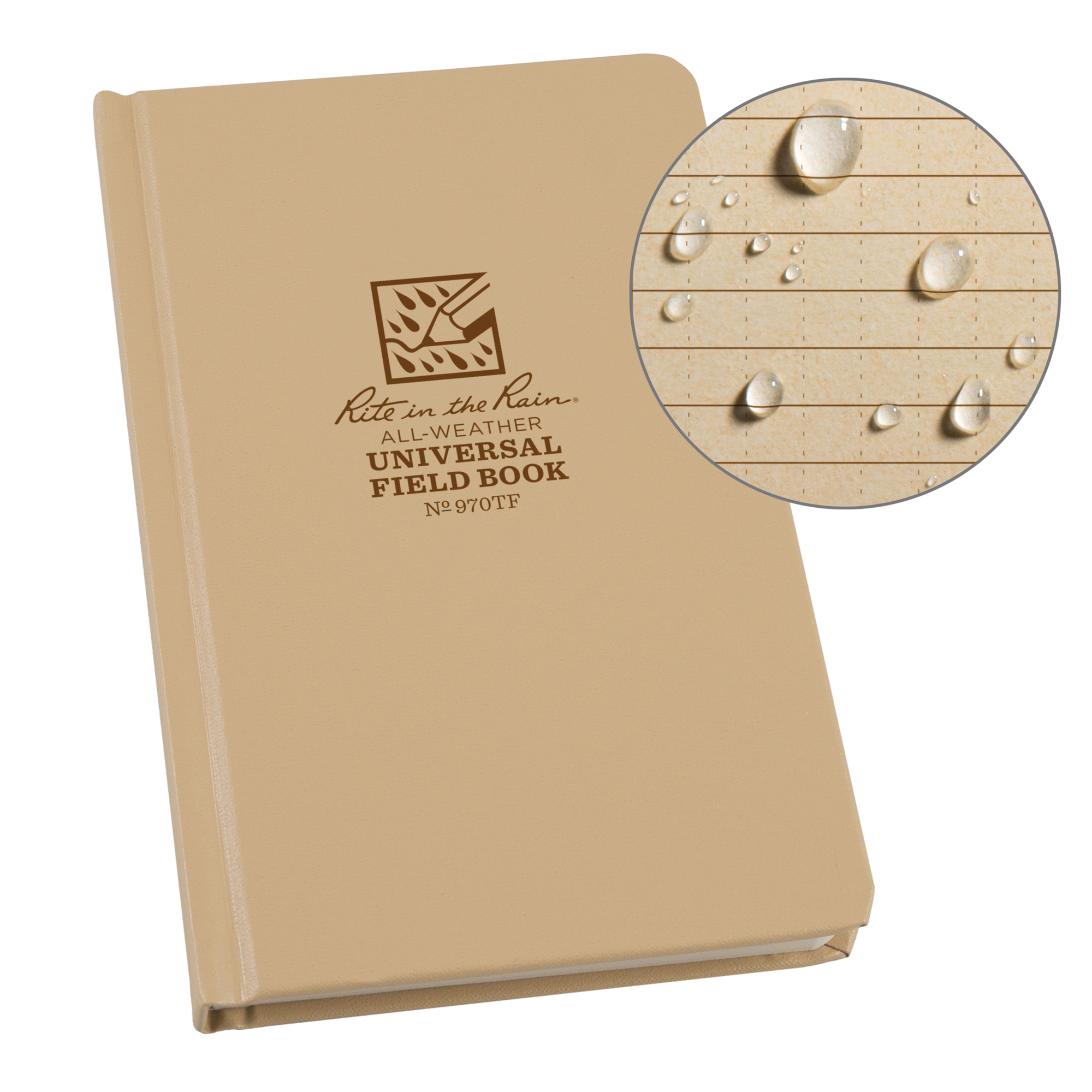Livre relié, Couverture rigide, Havane, 160 Pages, 4-5/8" , 7-1/4"