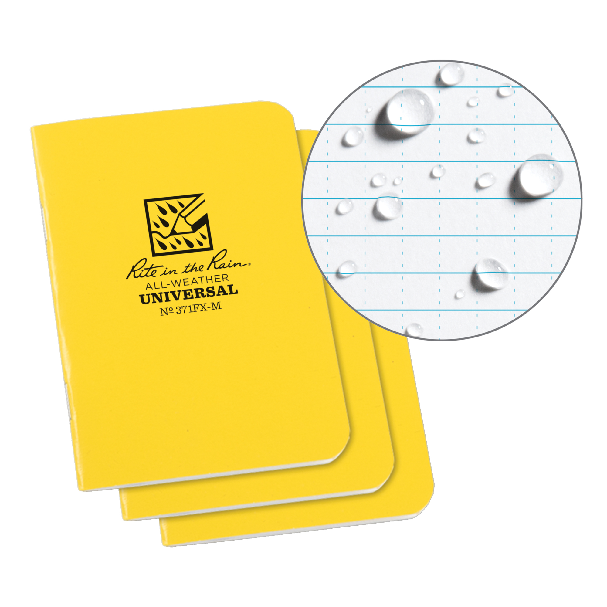 Petit carnet de notes, Couverture souple, Jaune, 24 Pages, 3-1/4" , 4-5/8"