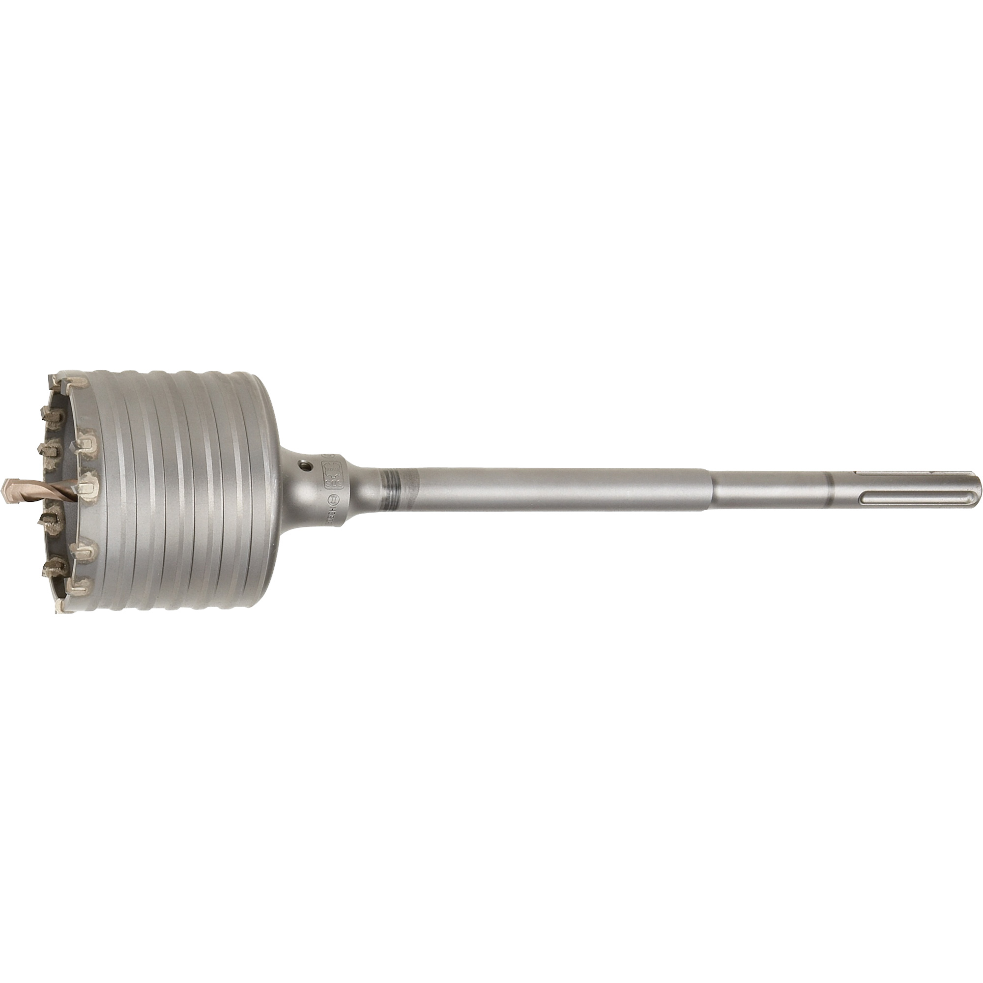 Foret-trépan pour marteau perforateur, 4", Profondeur de la coupe de 17"