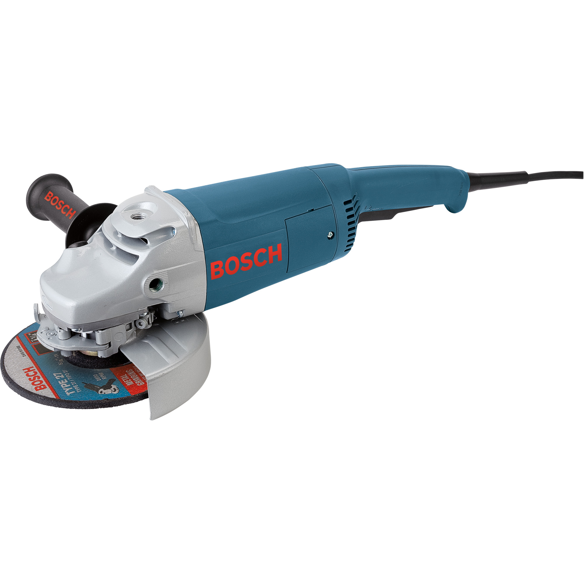 Grande meule angulaire avec poignée à queue, 7", 120 V, 15 A, 6500 Tr/min