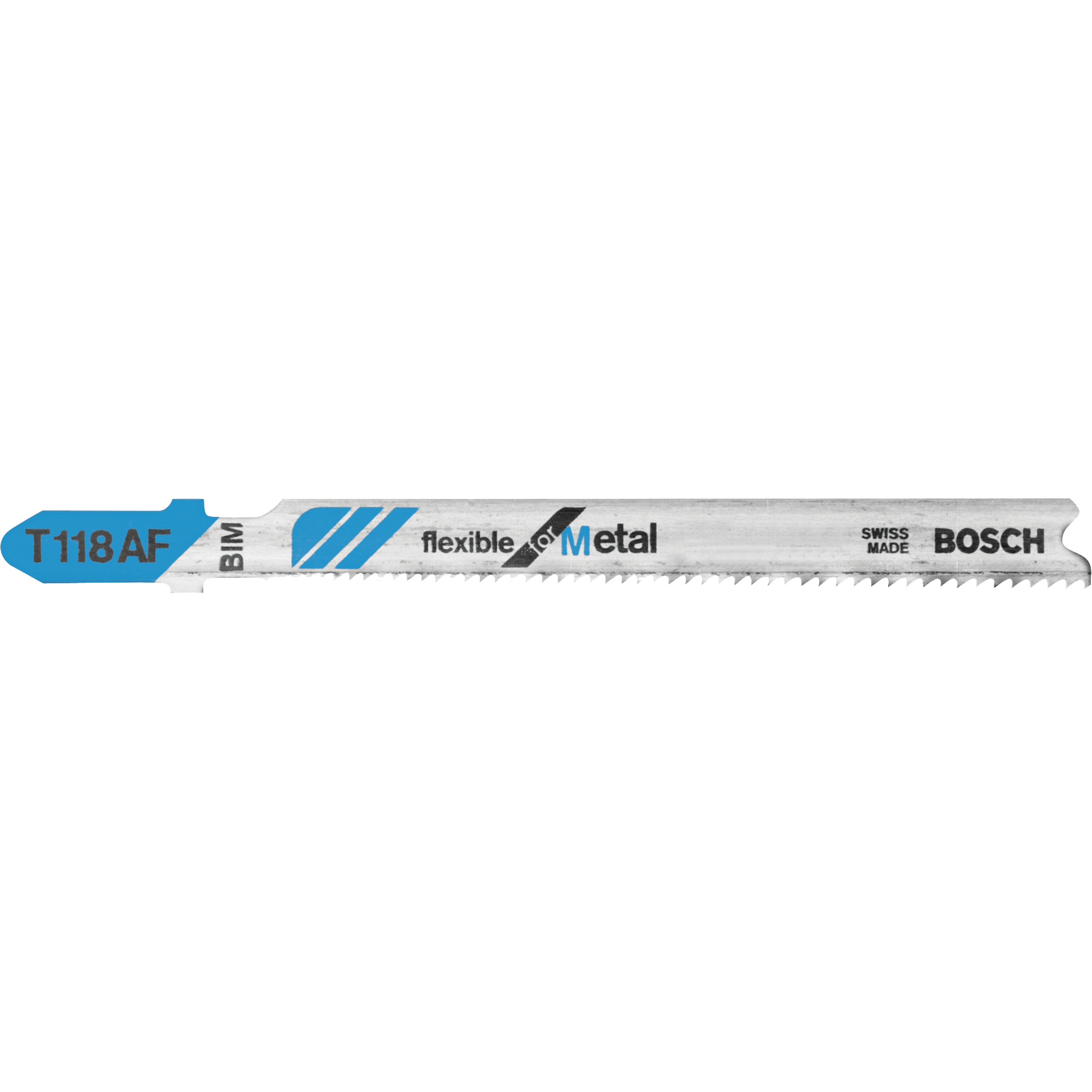 Lame de scie sauteuse flexible, Bimétal, 3-5/8" lo, 17-24 dents par pouce