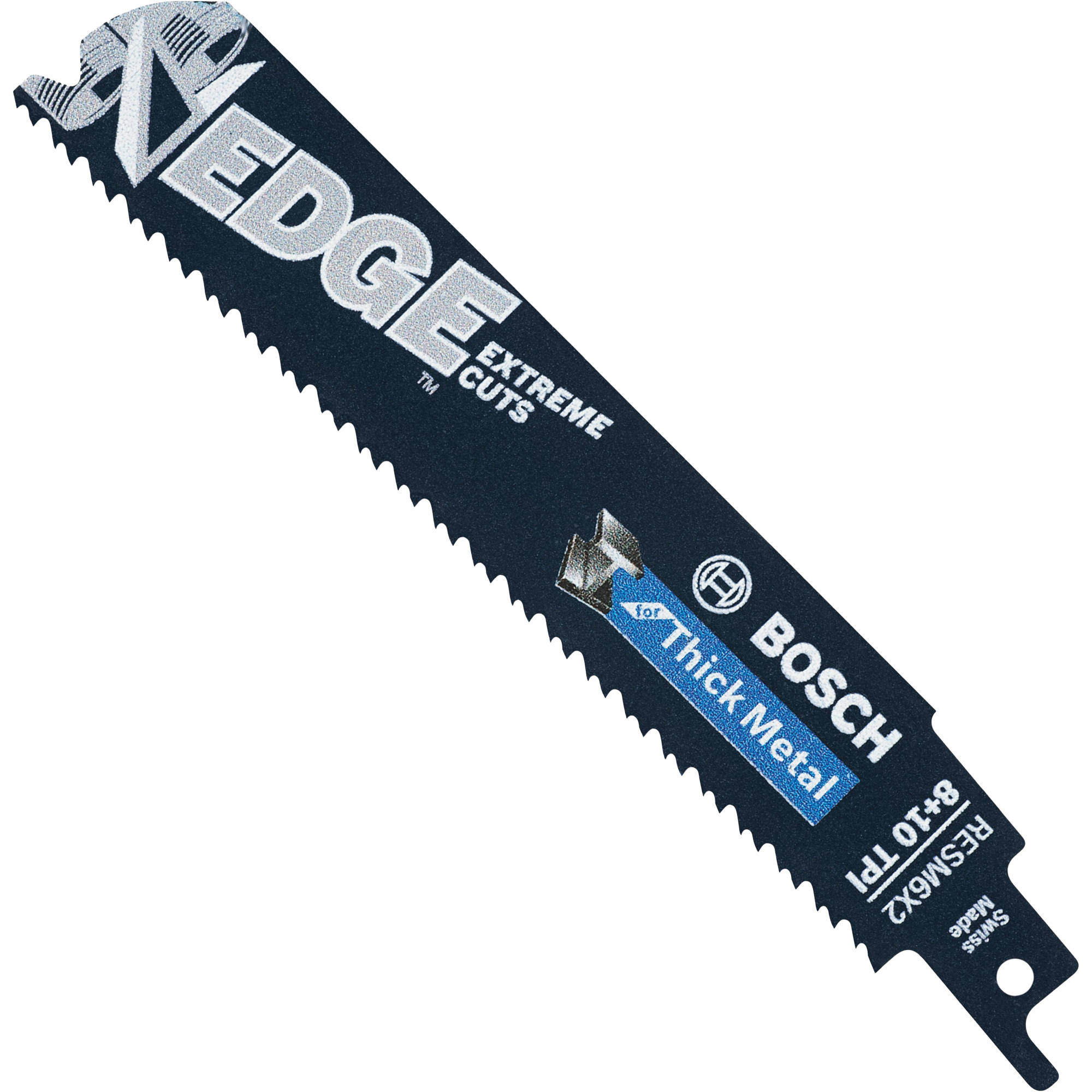 Lames de scie alternative EdgeMC, Bimétal, 8/10 Dents par pouce, 6" lo