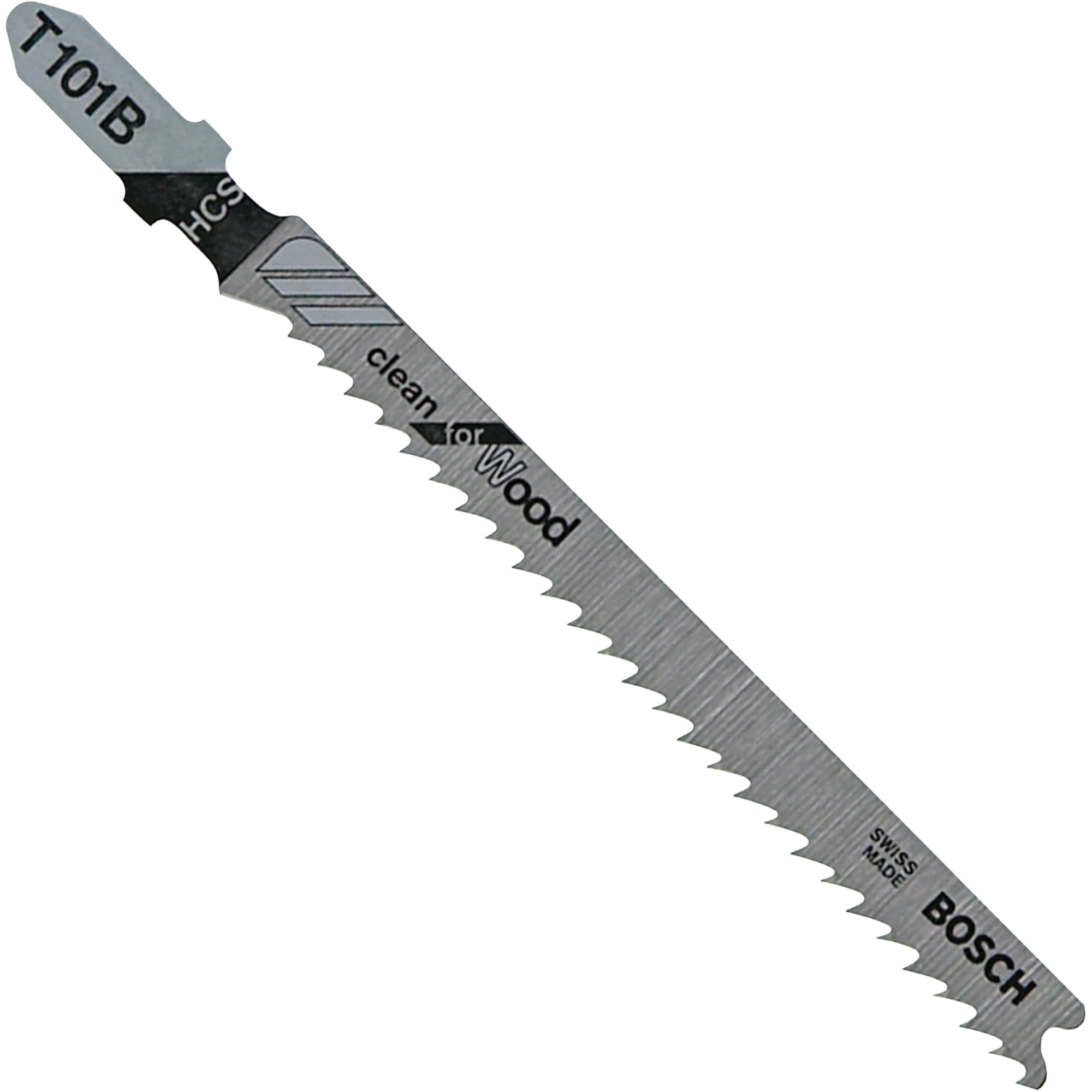 Lames de scie sauteuse, Acier au carbone, Tige en T, 4" lo, 10 dents par pouce