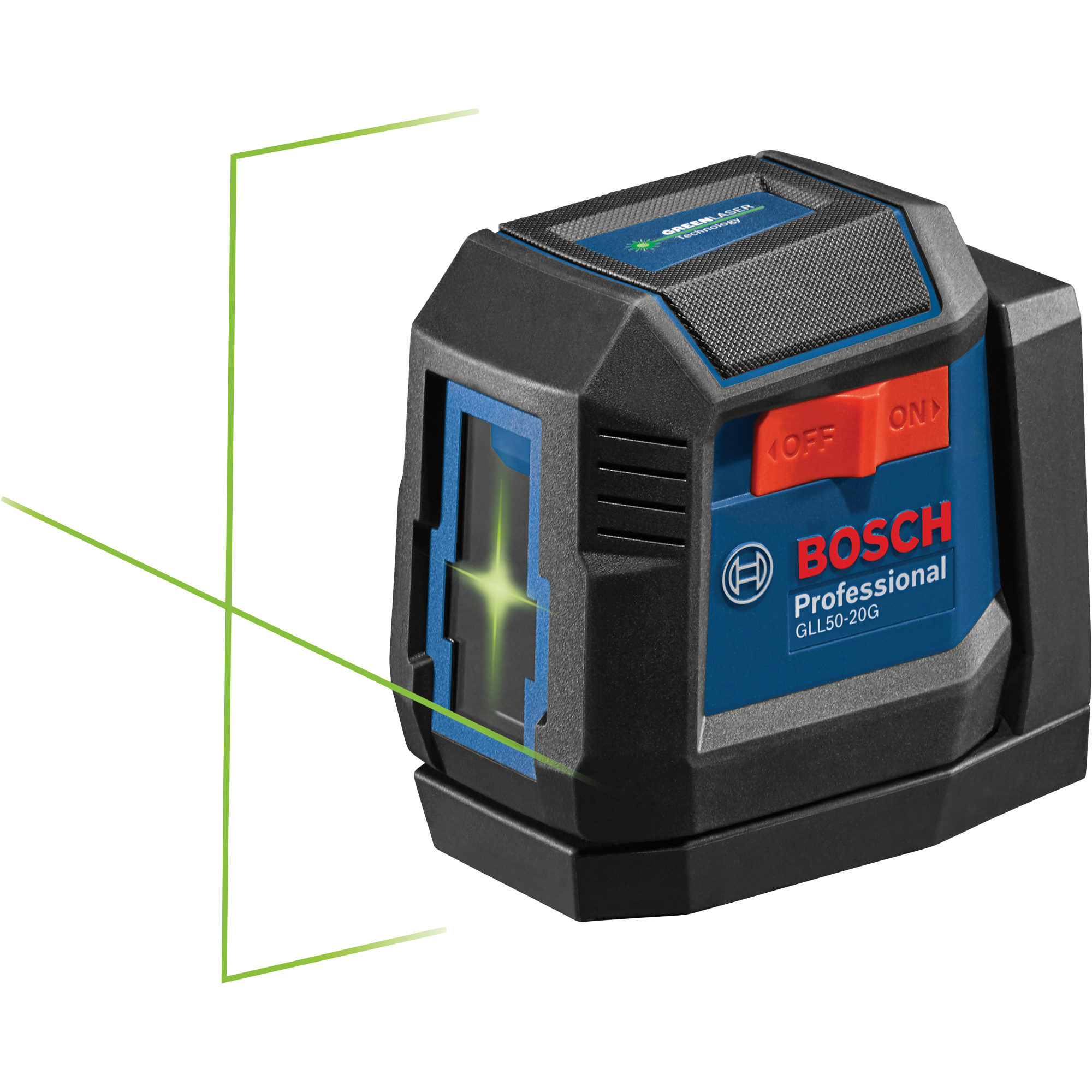Laser à lignes croisées auto-nivelant à faisceau vert