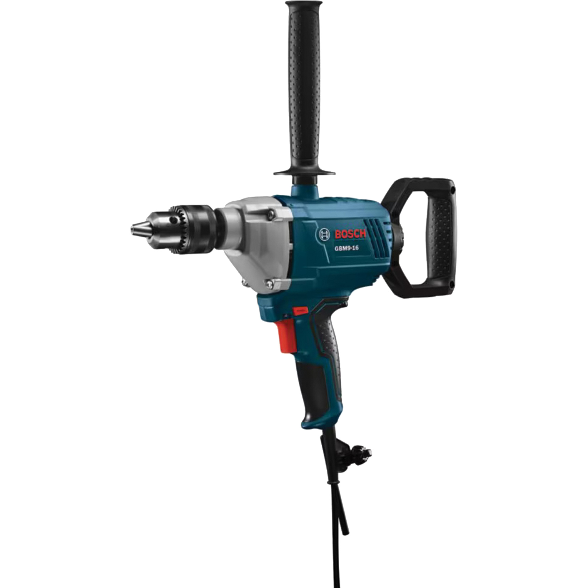 Mélangeur-perceuse à poignée bêche, Mandrin 5/8", 9 A, 120 V, 0-700 Tr/min, Mandrin Avec clé
