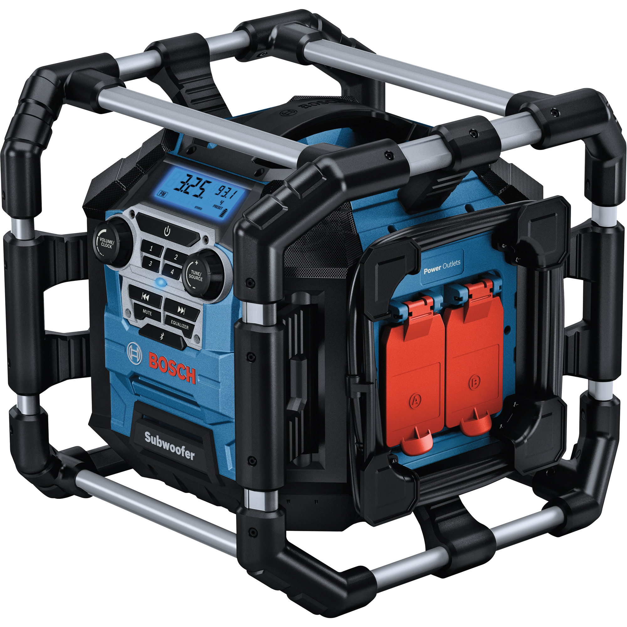 Radio de chantier avec BluetoothMD 5.0 et station d’alimentation, Lithium-ion, 18 V
