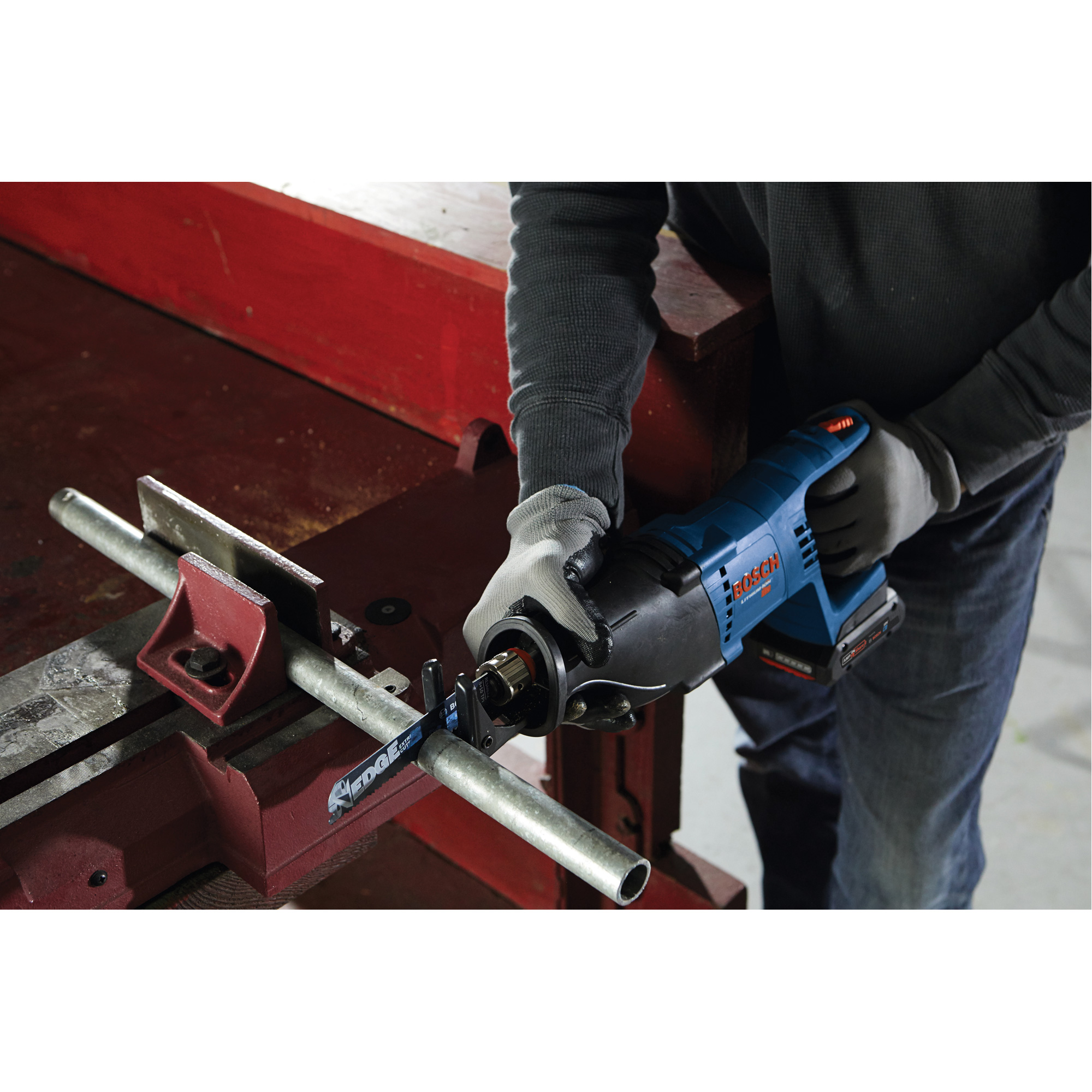 Scie alternative avec poignée en D (outil seulement), 18 V, Lithium-ion Bloc-pile, 2700 coups/min – Image 3