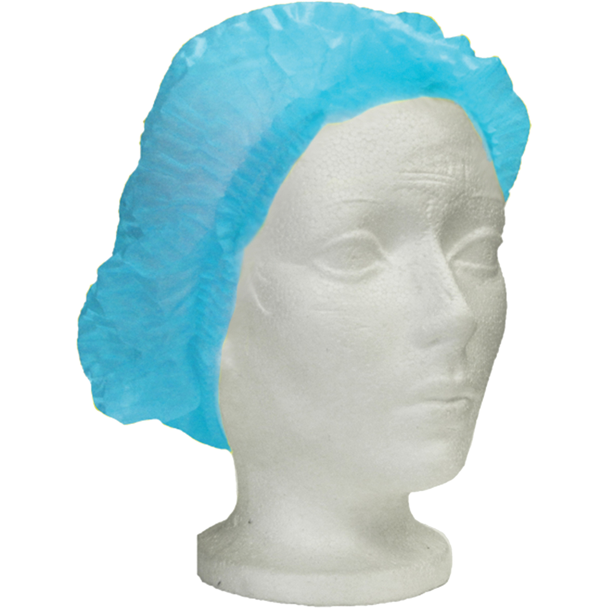 Bonnet bouffant plissé Ronco CareMC, Polypropylène, 24", Bleu