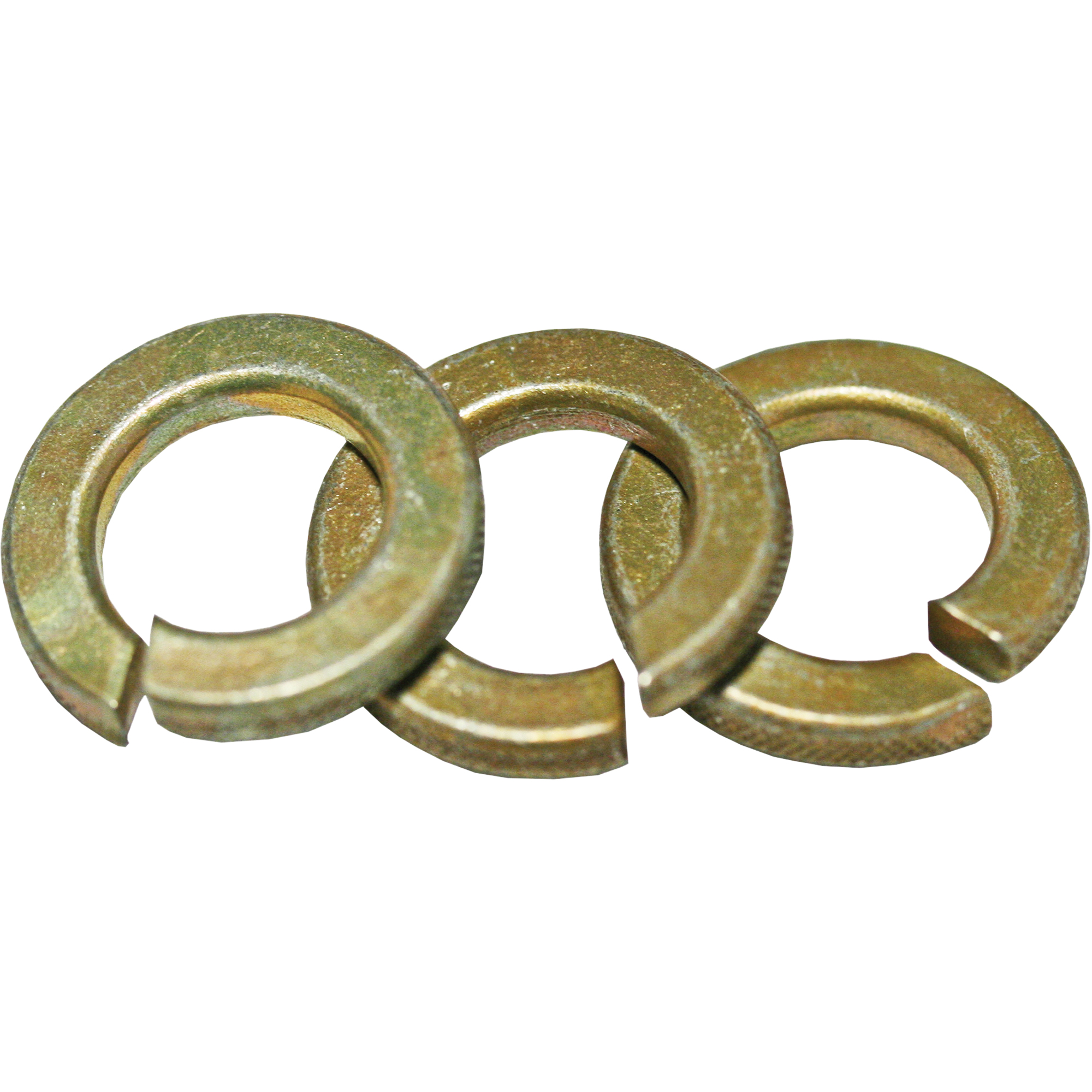 Rondelle d'arrêt fendue, 3/4", Zinc jaune