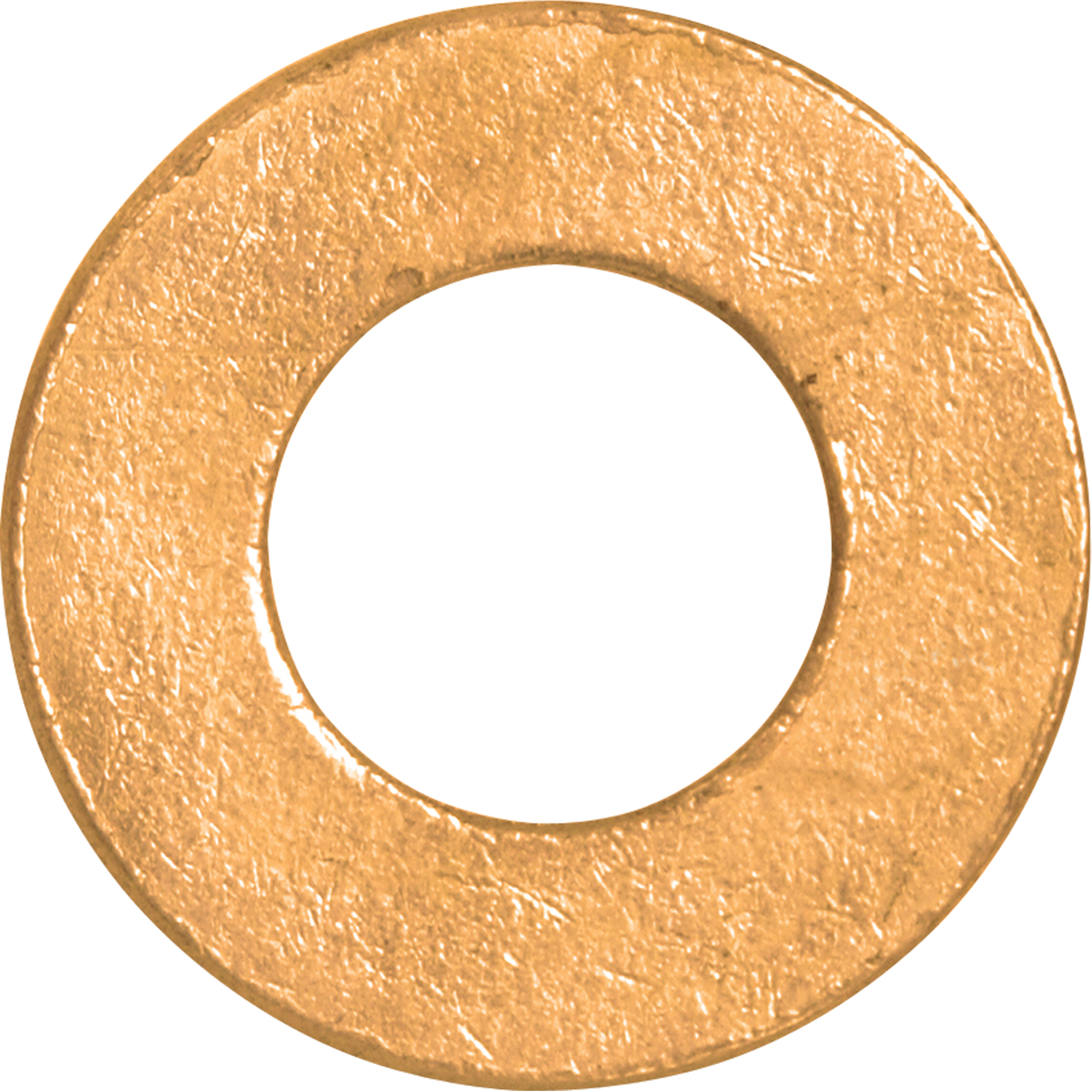 Rondelle plate SAE, 1/2", Zinc jaune
