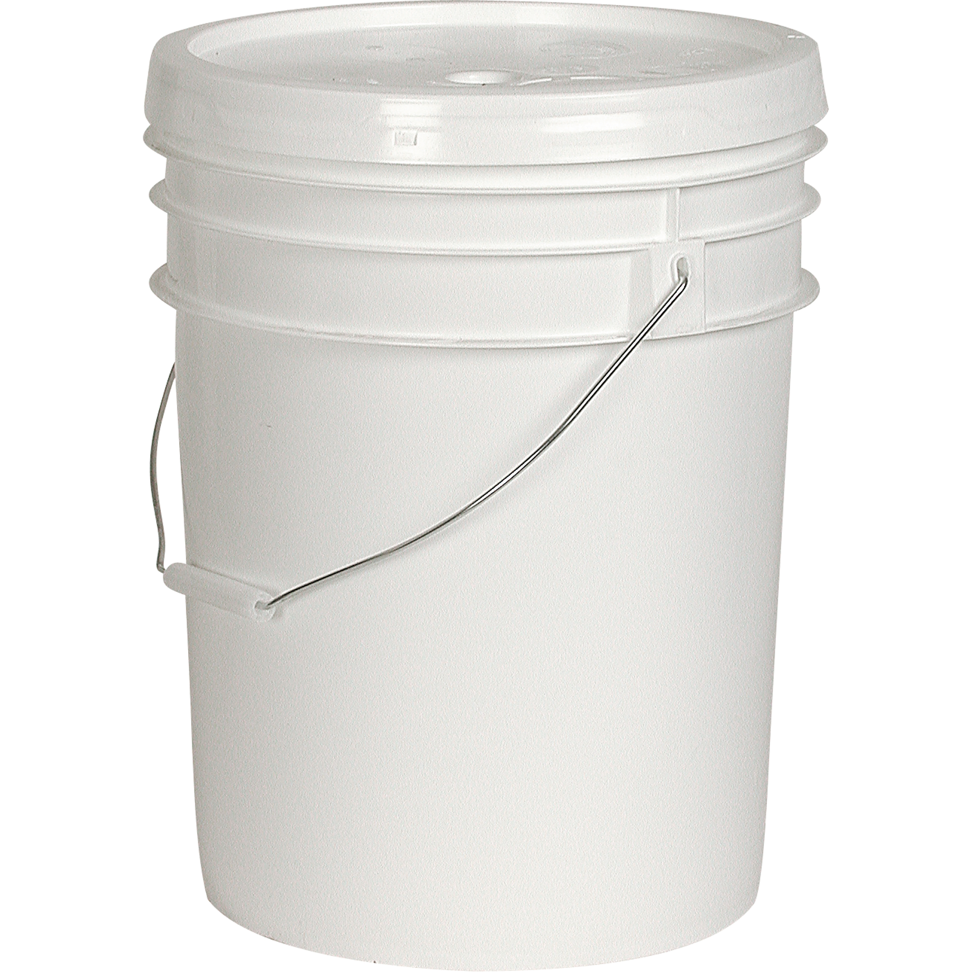 Seau d'usage général sans couvercle, Plastique, 4 L