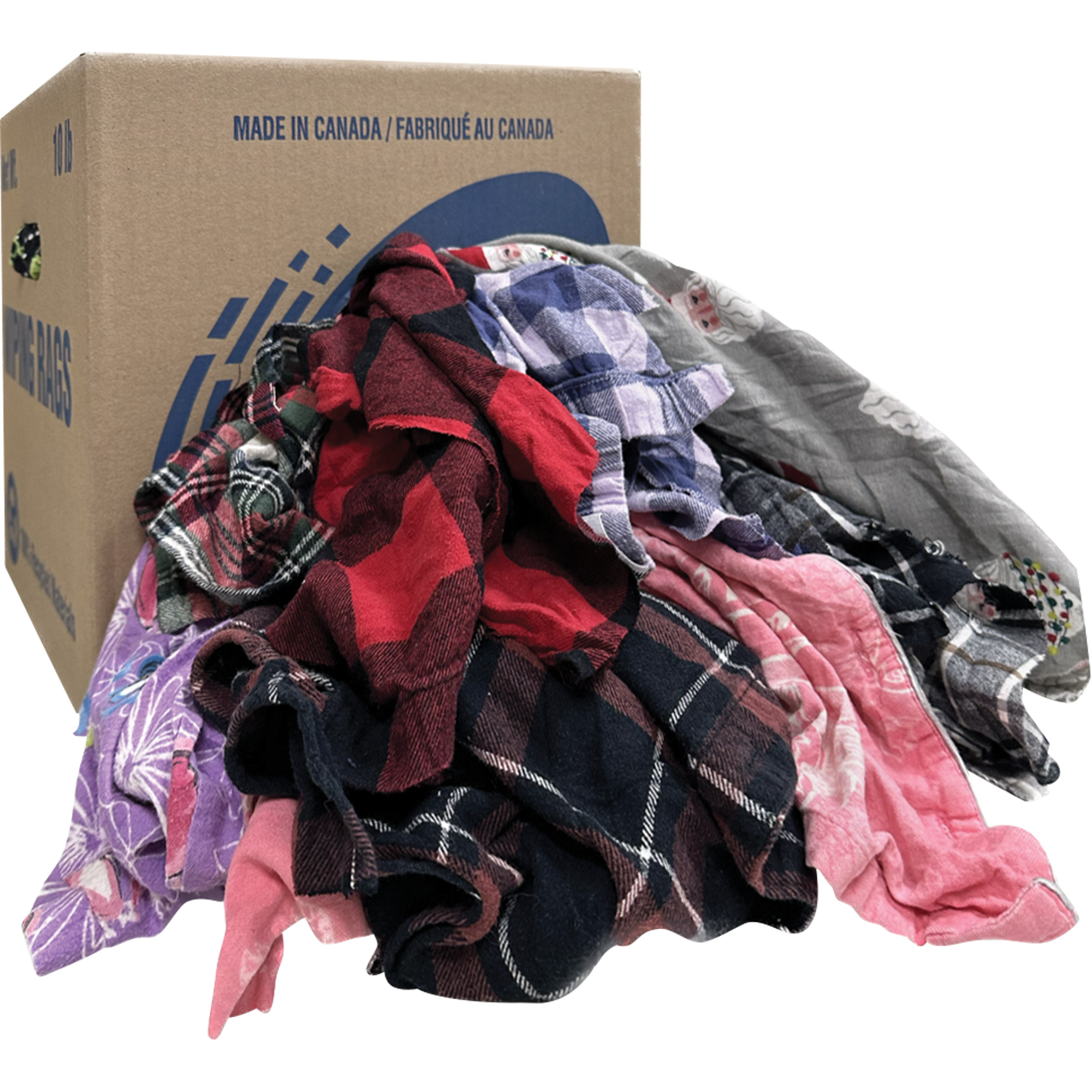 Chiffons d'essuyage, Flanelle, 10 lb