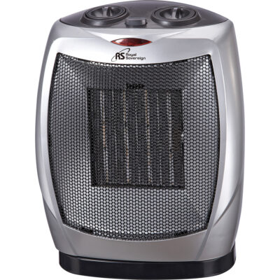Radiateur oscillant compact, Céramique, Électrique, 5120 BTU/H