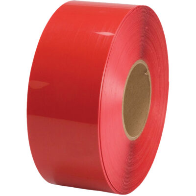 Ruban de marquage pour plancher, 4" x 100', PVC, Rouge