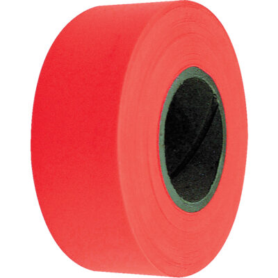 Ruban de signalisation Arctic Plus, 1" la x 125' lo, Rouge