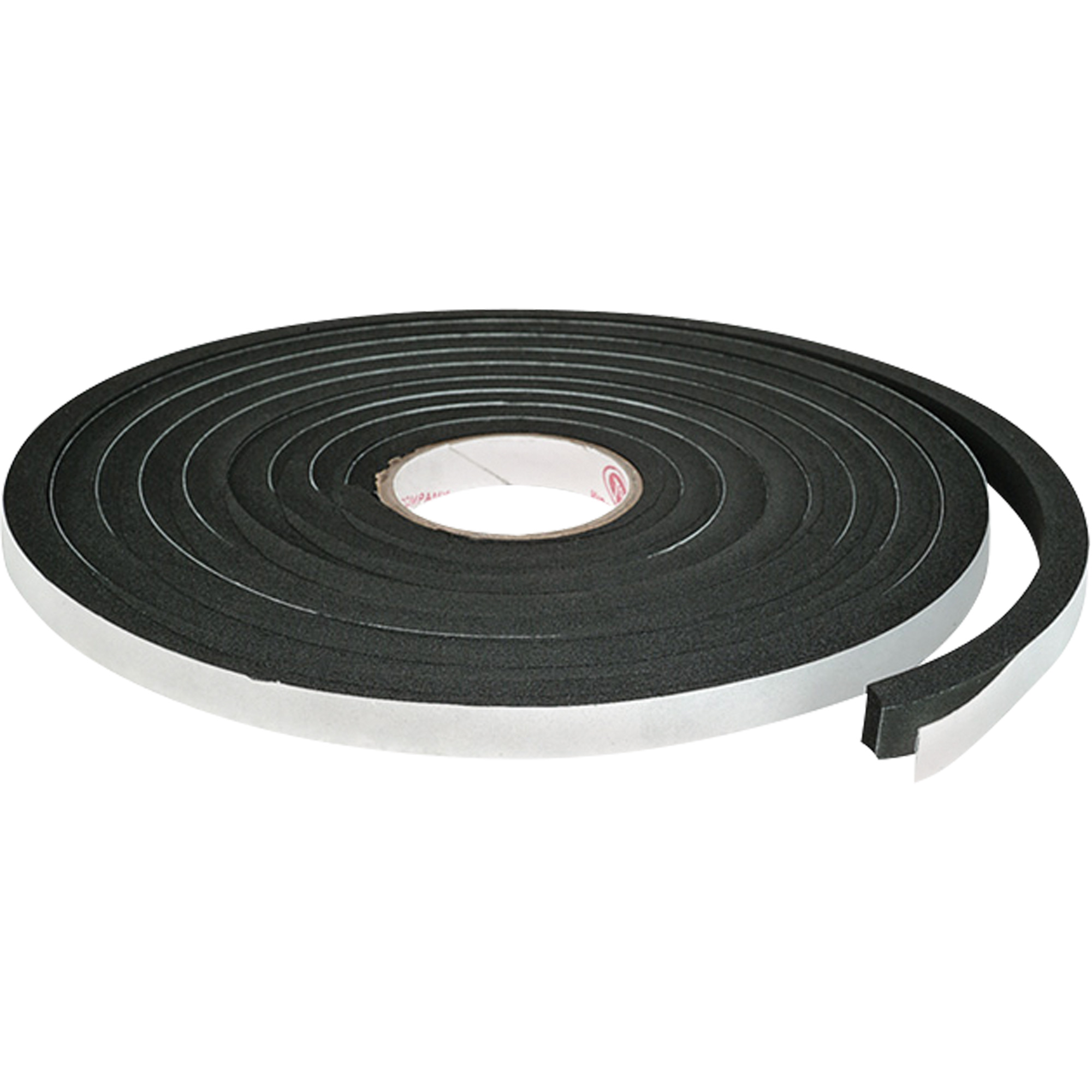 Ruban mousse un côté, 3 m (10') lo x 3/8" la, 250 mils, Caoutchouc