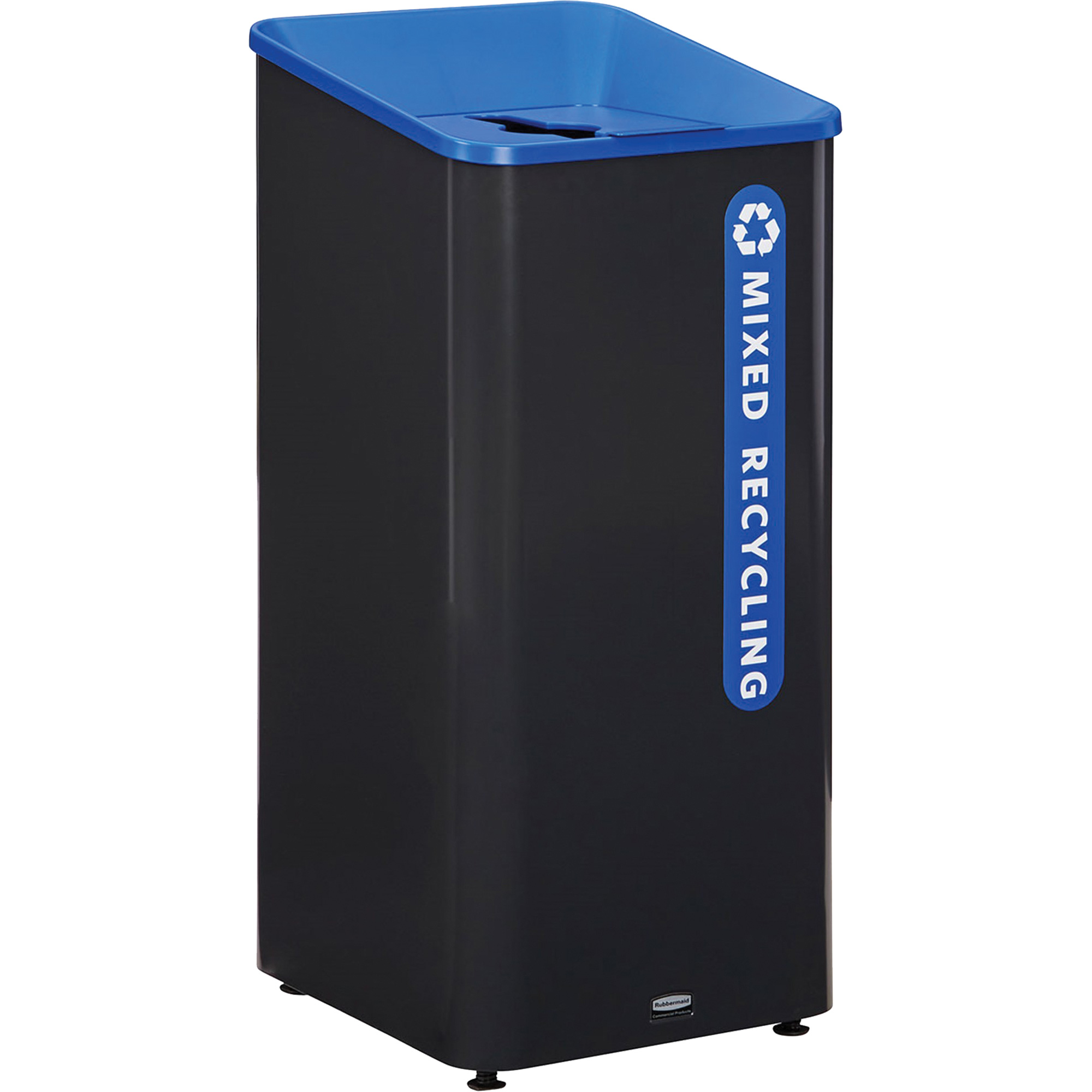 Bac de recyclage mixte Sustain, Vrac, Plastique, 23 gal. US