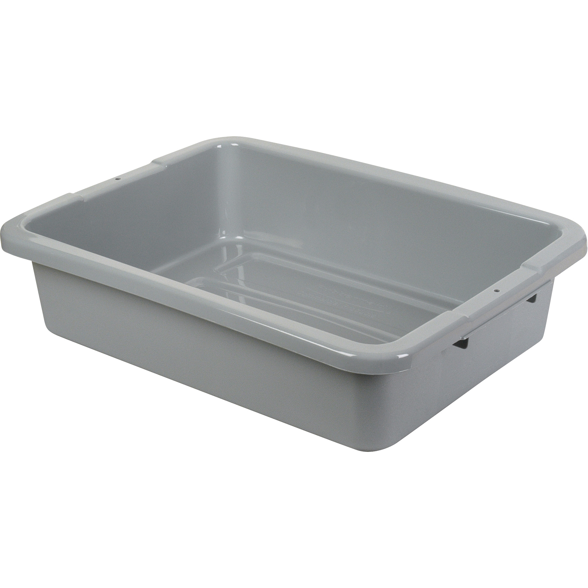 Boîtes utilitaires - Gris, 5" ha x 15" p x 20" lo, Plastique, Gris