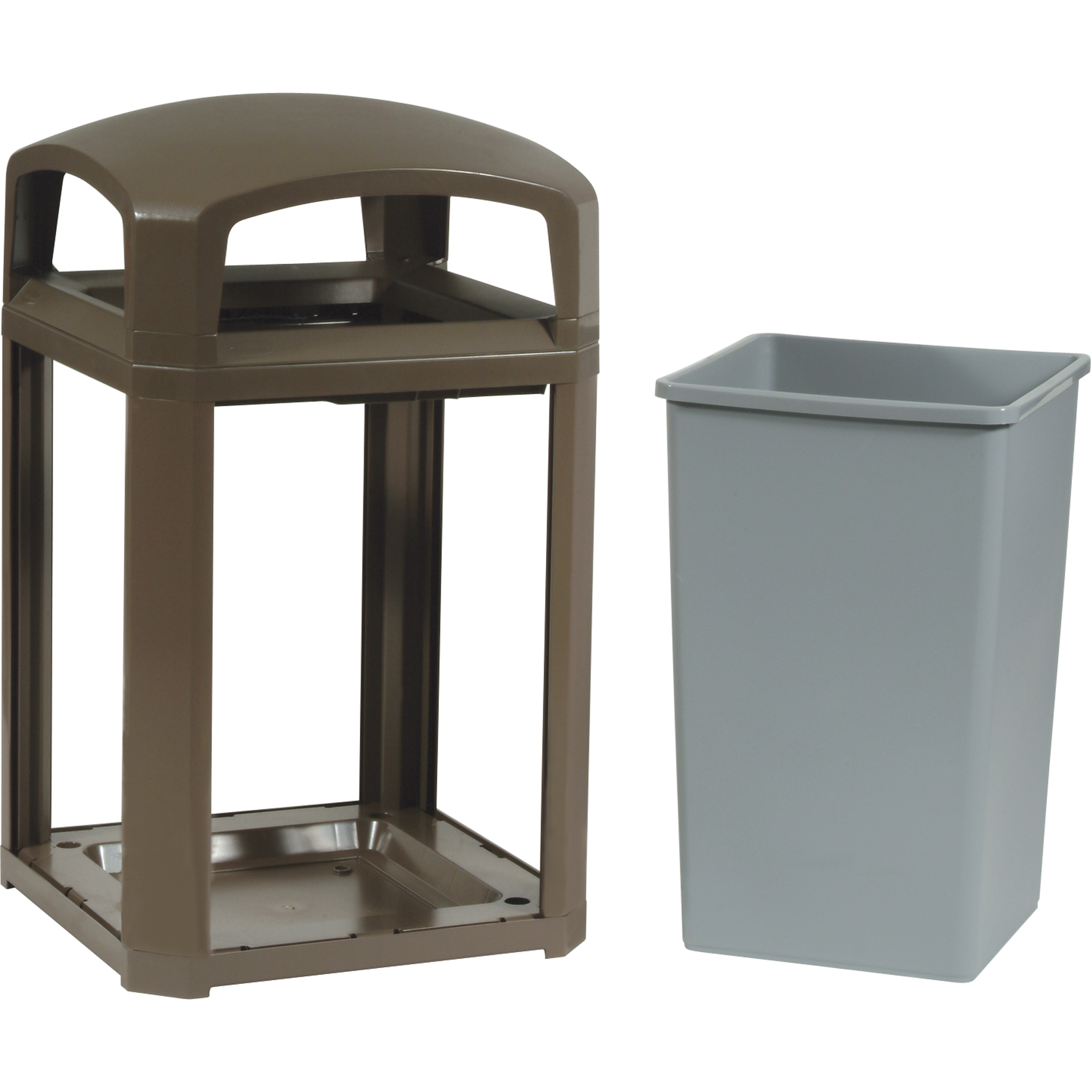 Cadre pour contenant Landmark SeriesMD Classique a/enveloppe rigide, Acier galvanisé, 35 gal. US