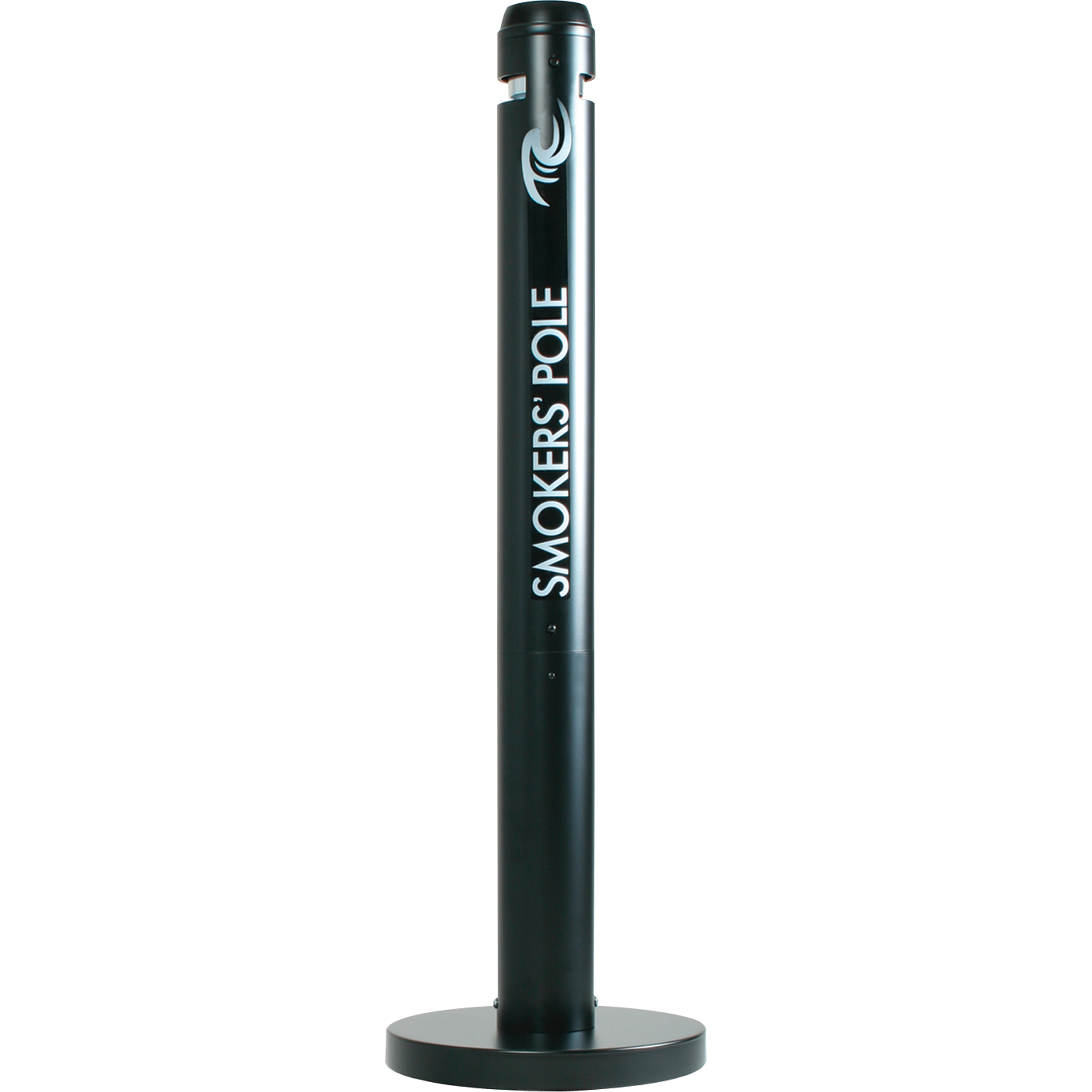 Cendriers Smokers' Pole, Sur pied, Aluminium, Hauteur 41"