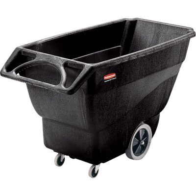 Chariot basculeur en acier, Mousse structurée, 1 vg³, Capacité de charge de 1250 lb