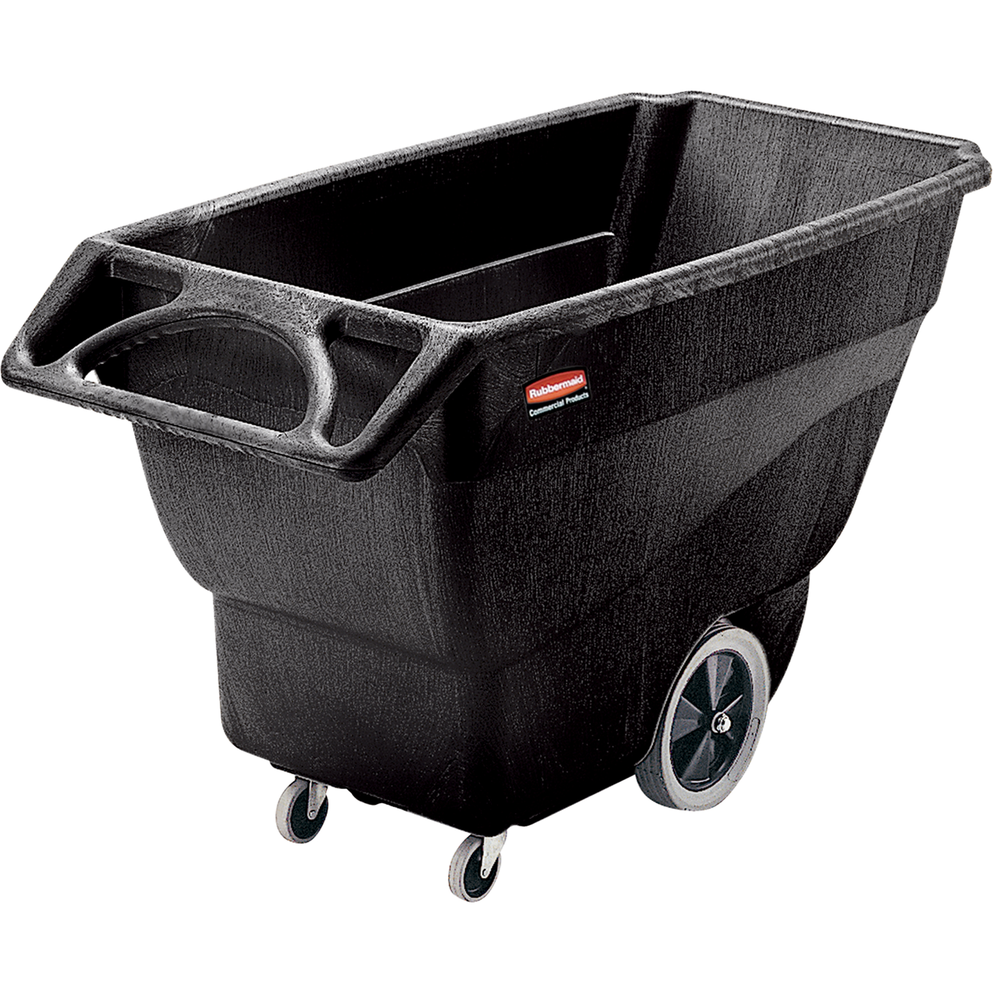 Chariot basculeur en acier, Mousse structurée, 1 vg³, Capacité de charge de 1250 lb