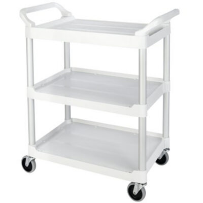 Chariot de service, 3 tiers, 33" x 37" x 18", Capacité 200 lb