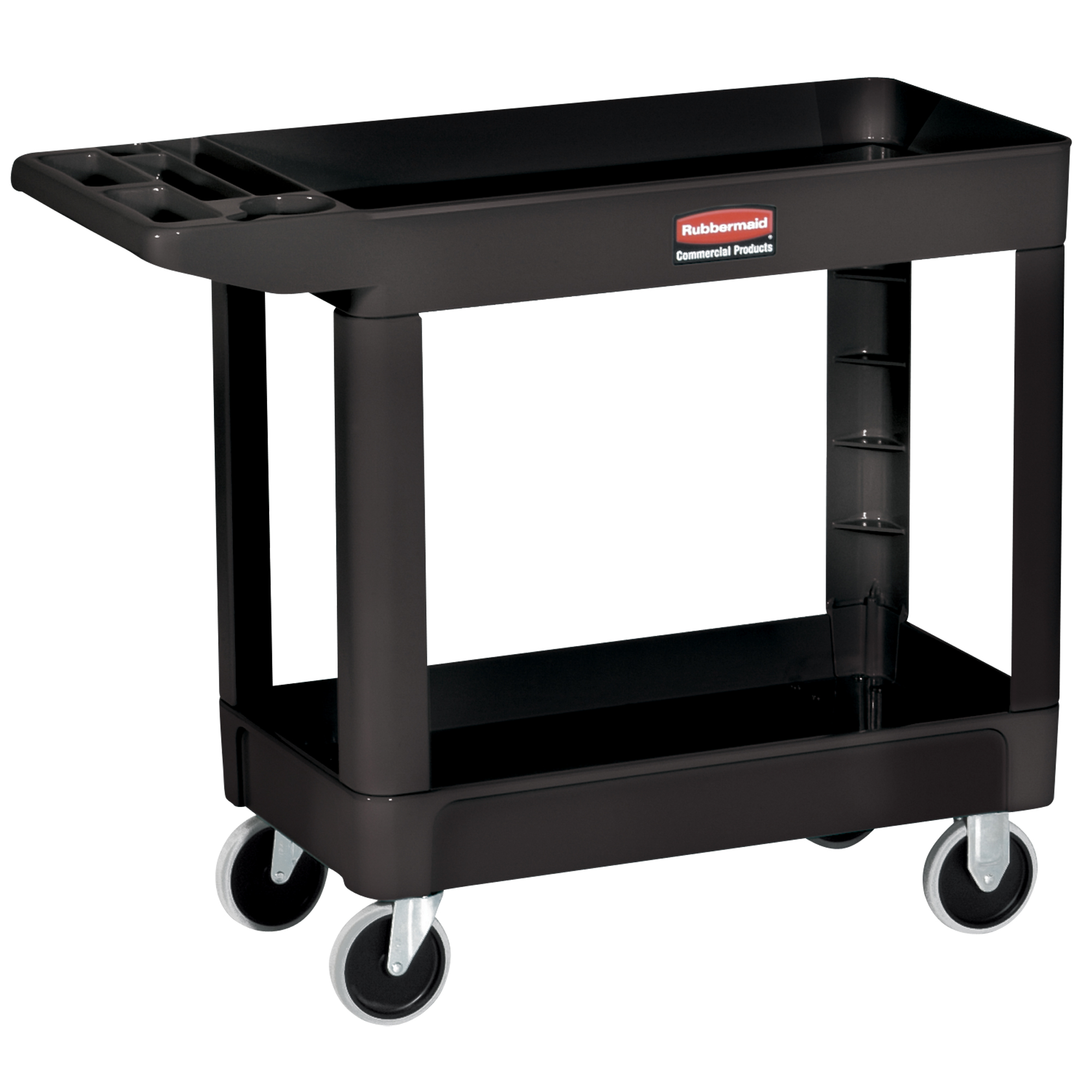 Chariot utilitaire robuste - 4500-89, 2 tiers, 25-7/8" x 33-1/4" x 45-1/4", Capacité 500 lb