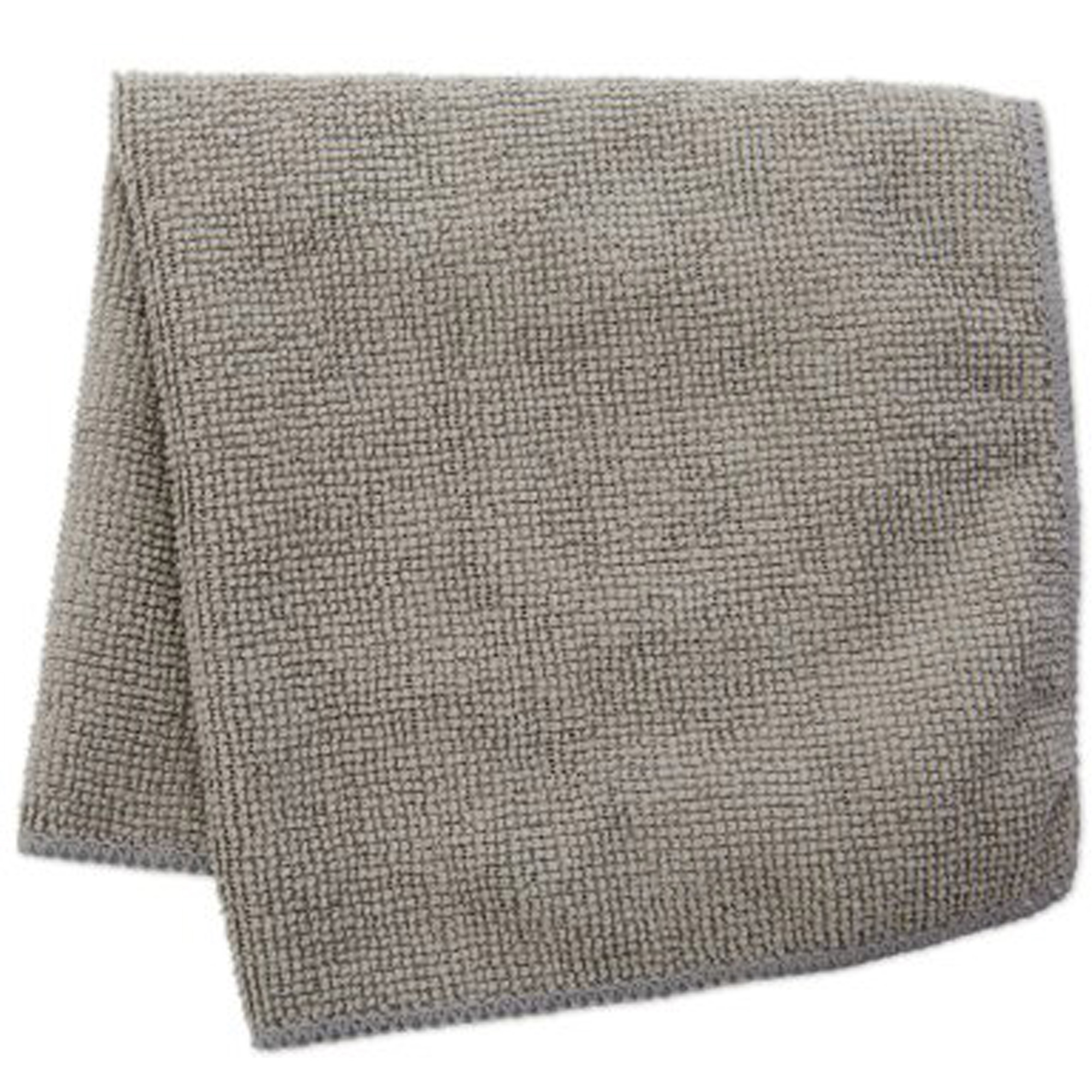 Chiffon de nettoyage polyvalent de calibre exécutif, Microfibre, Gris