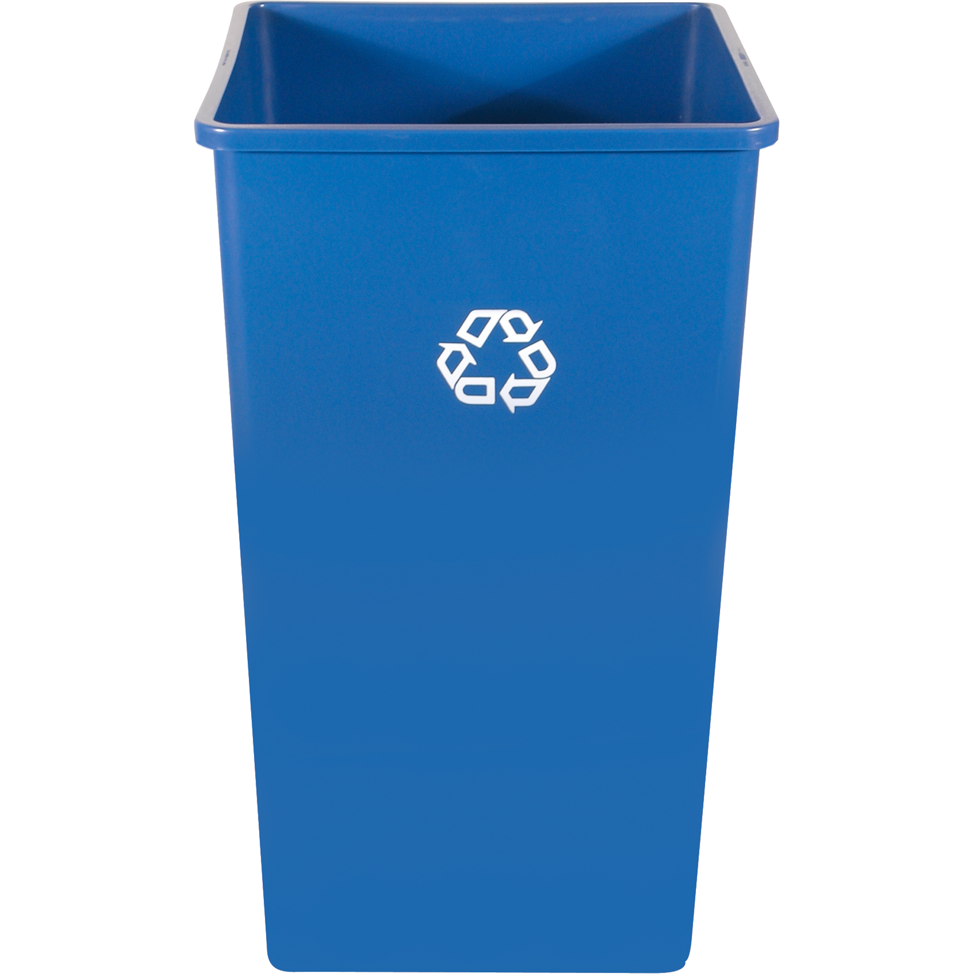 Contenant pour poste de recyclage, Vrac, Plastique, 35 gal. US