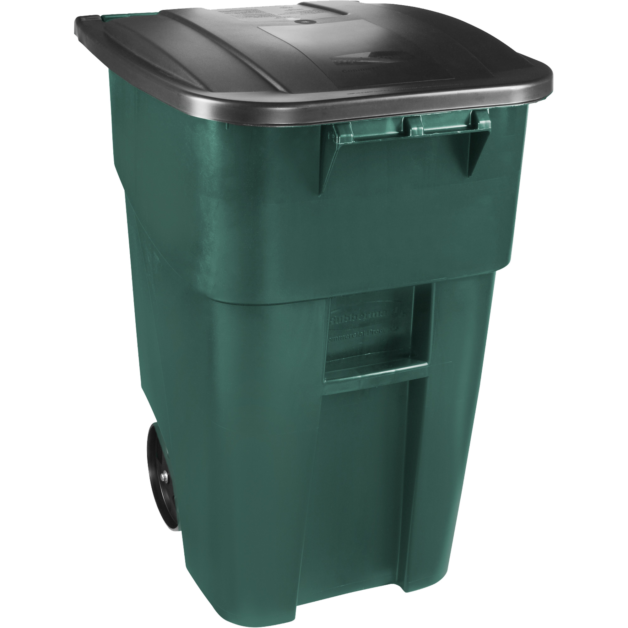 Contenant roulant avec couvercle BruteMD, Plastique, 50 gal. US