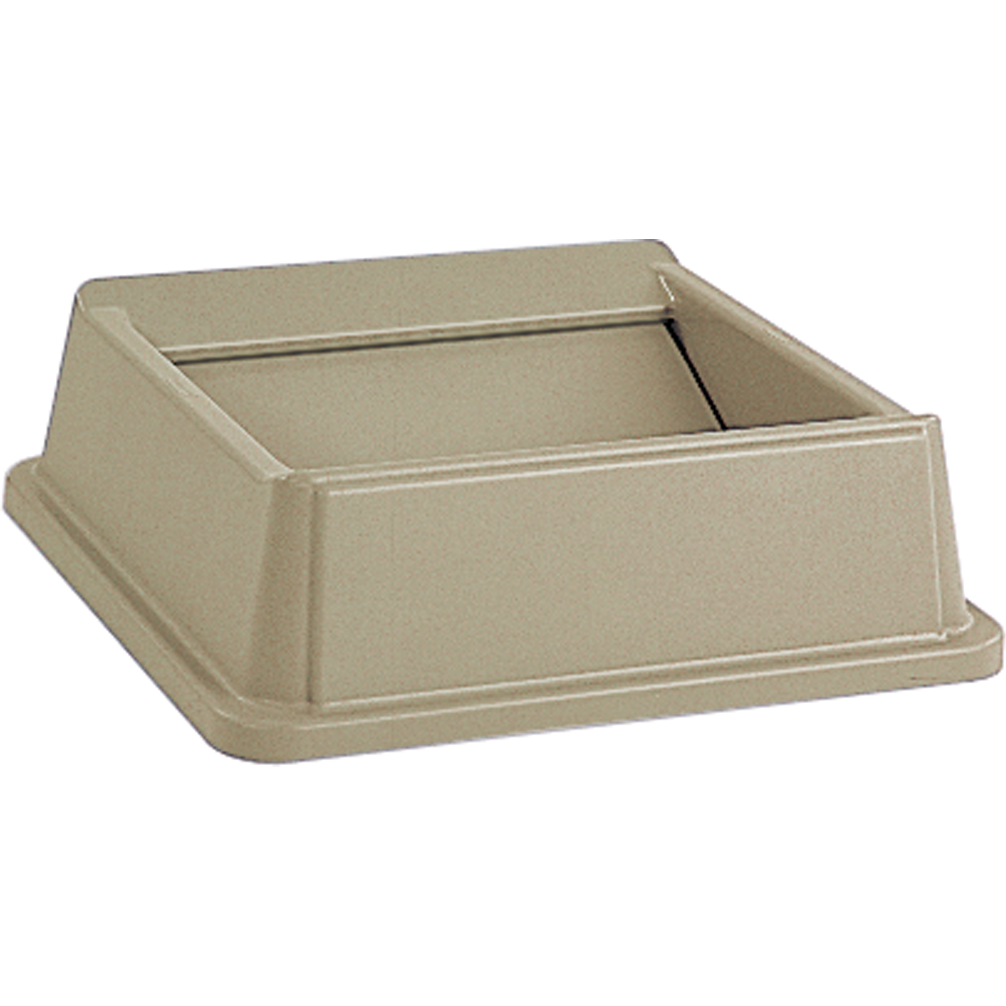 Contenants UntouchableMD, Couvercle à battant, Plastique/Polyéthylène, Convient aux contenants 19-3/4"x 19-3/4"