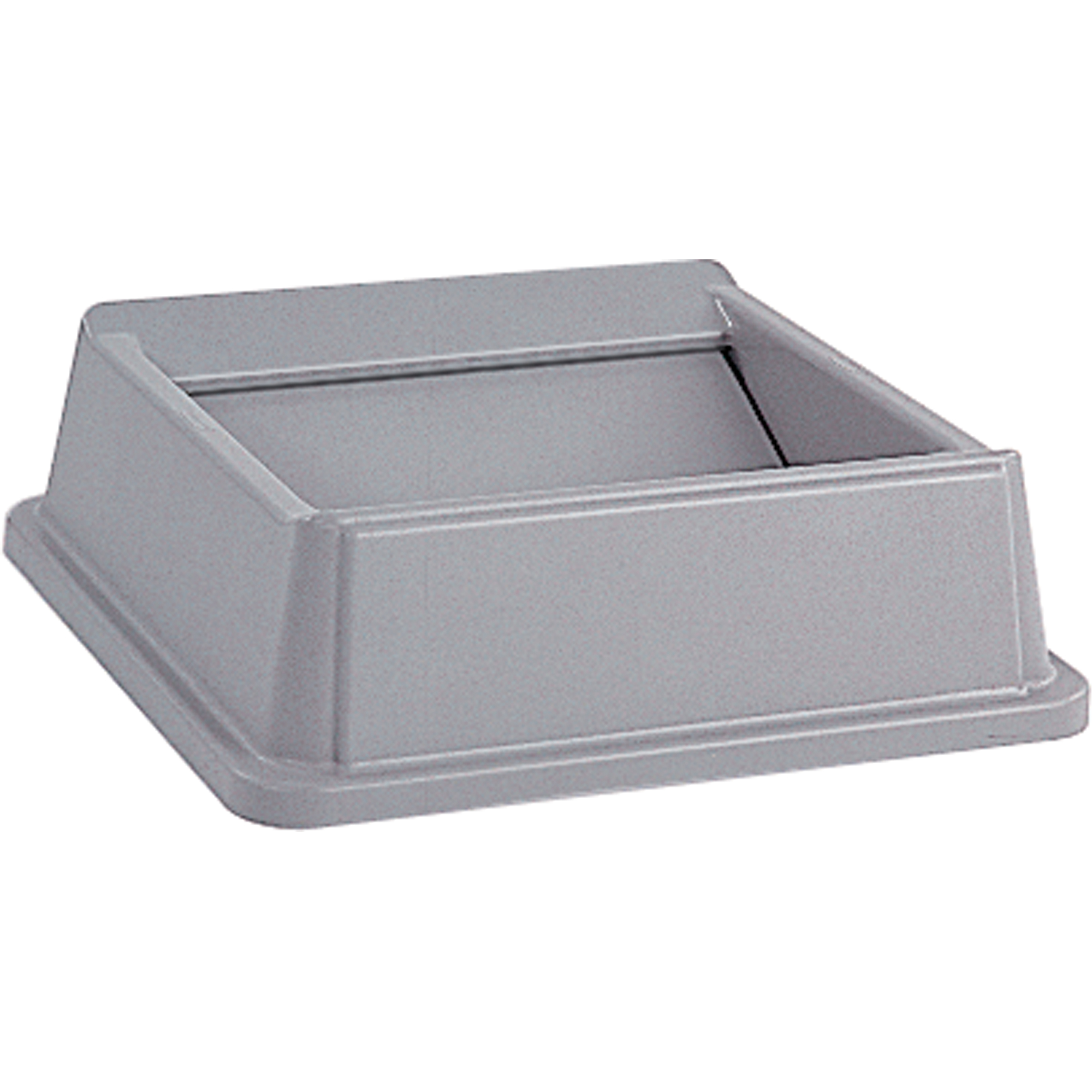 Contenants UntouchableMD, Couvercle à battant, Plastique/Polyéthylène, Convient aux contenants 19-3/4"x 19-3/4"