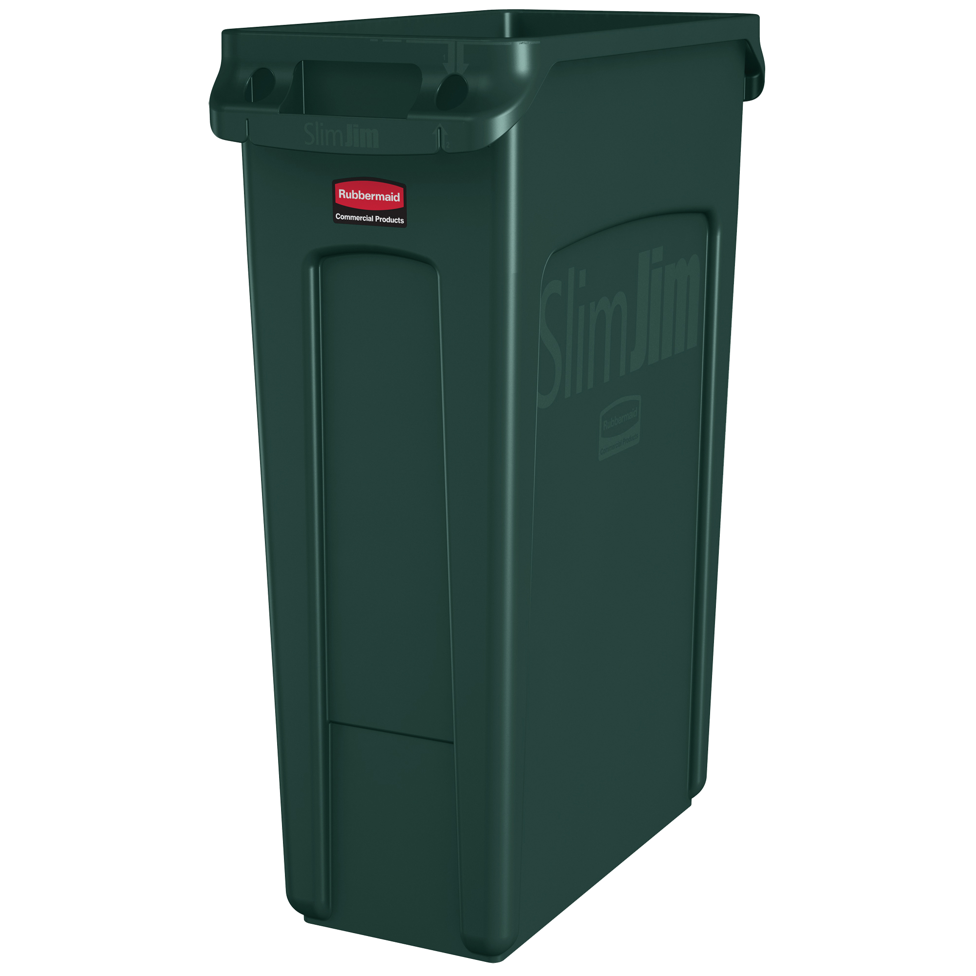 Contenants ventilés Slim JimMD, Polyéthylène, 23 gal. US