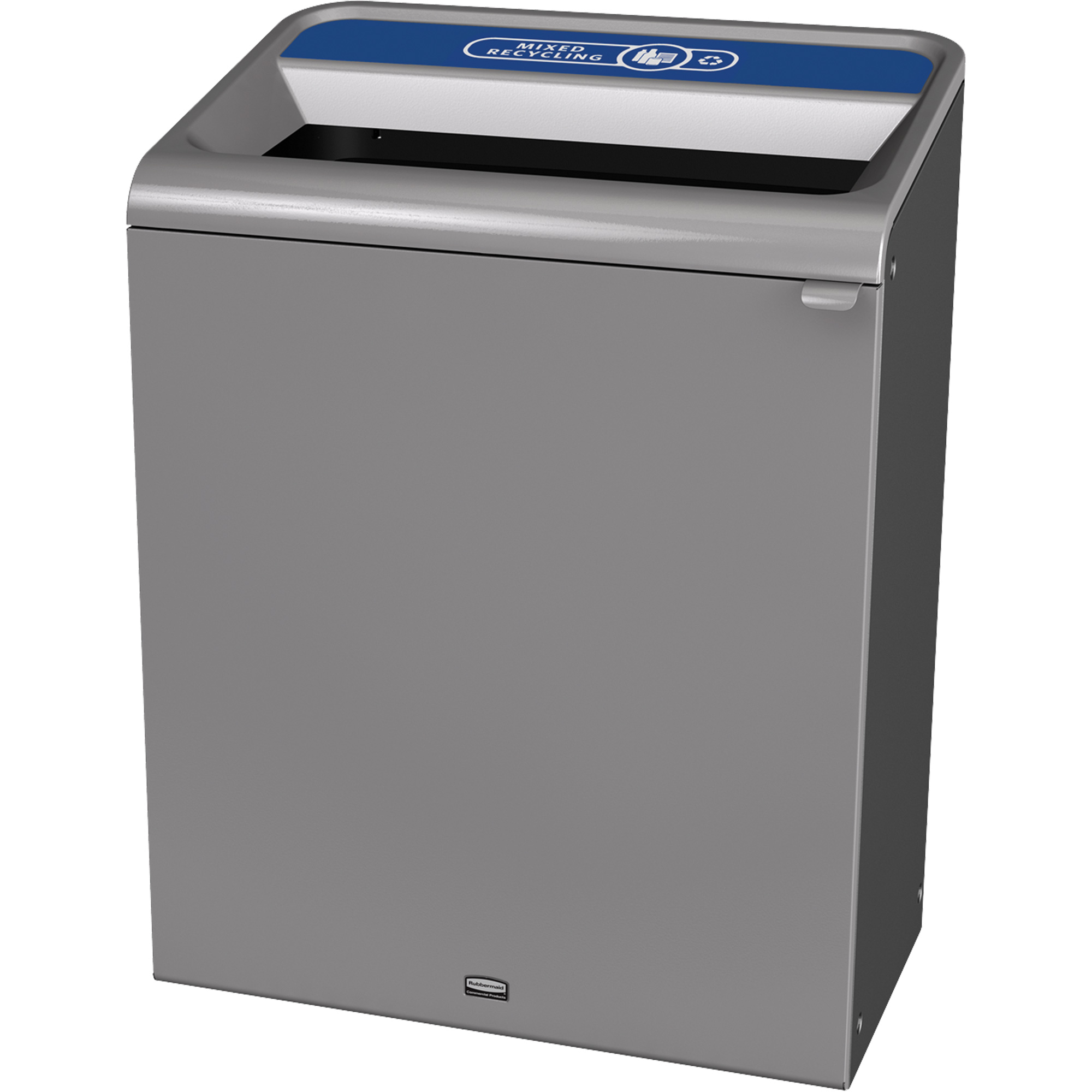 Conteneur pour déchets de recyclage mélangés ConfigureMC, Vrac, Acier, 45 gal. US