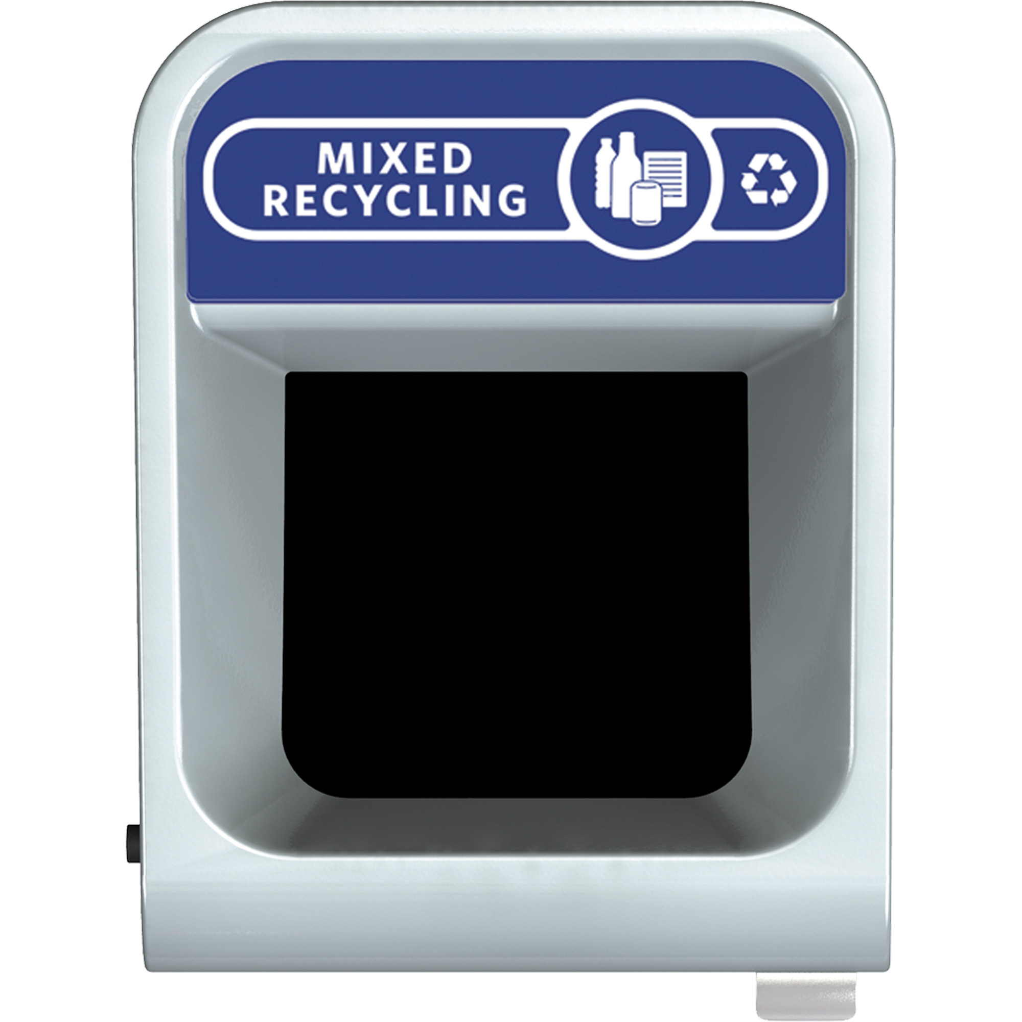 Conteneur pour déchets de recyclage mélangés ConfigureMC, Vrac, Acier, 45 gal. US – Image 2